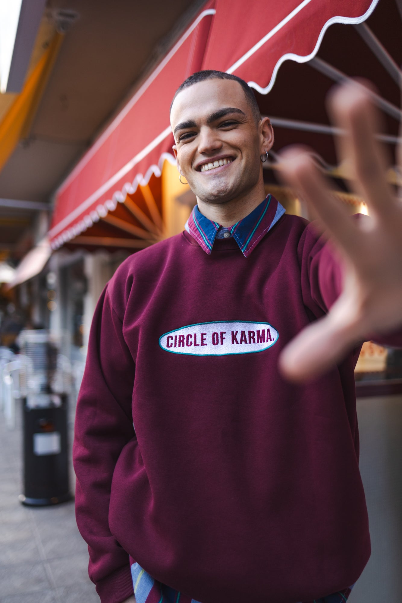 Vintage Crewneck Bordeaux