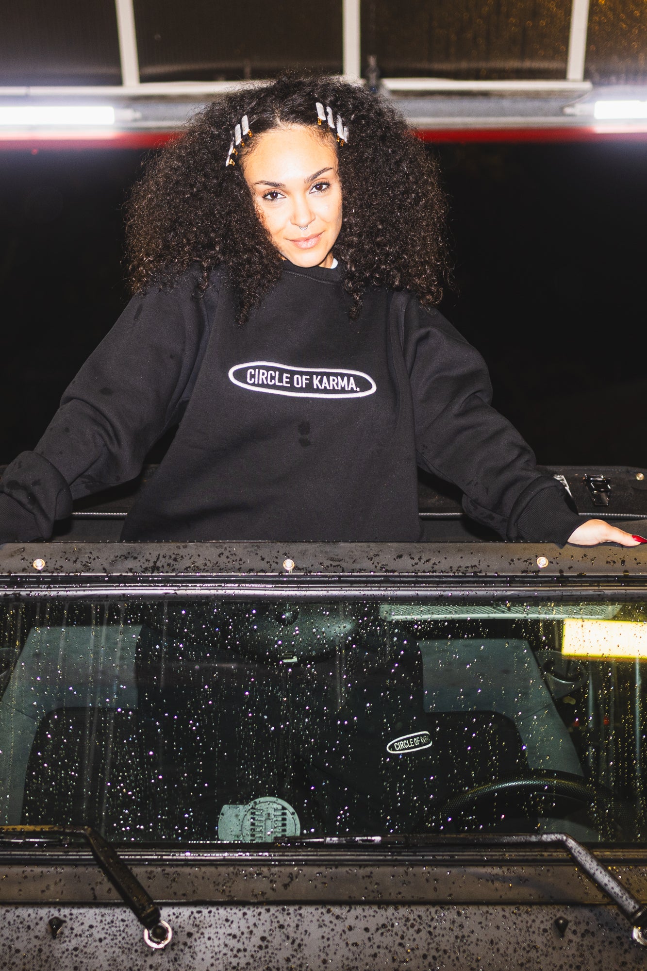 Circle of karma Crewneck