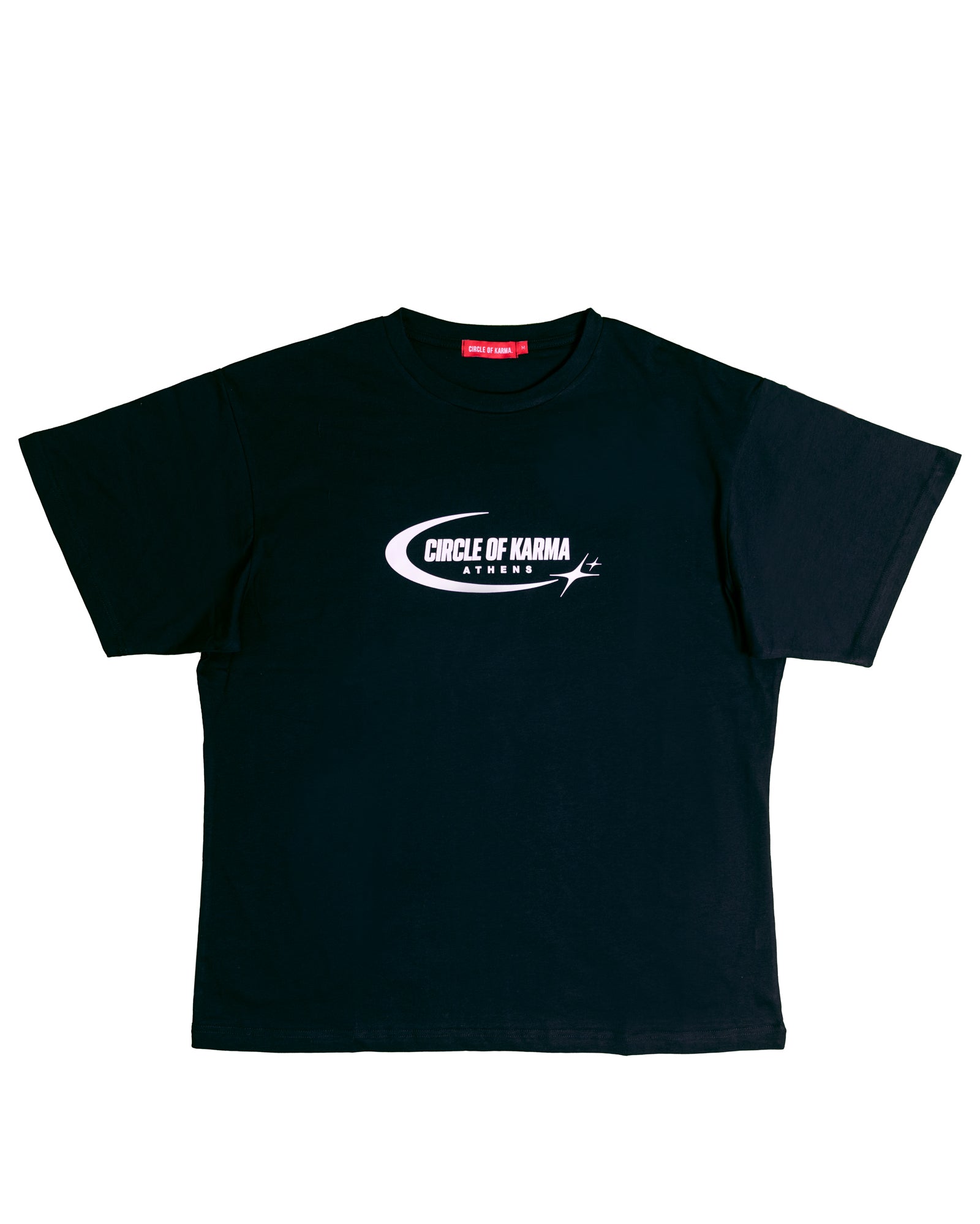 Circle of karma Ath T-shirt Black