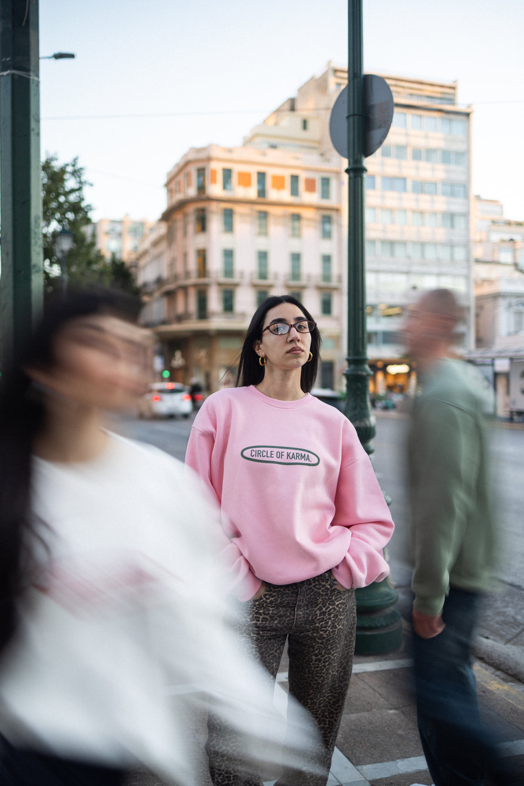 Vintage crewneck pink