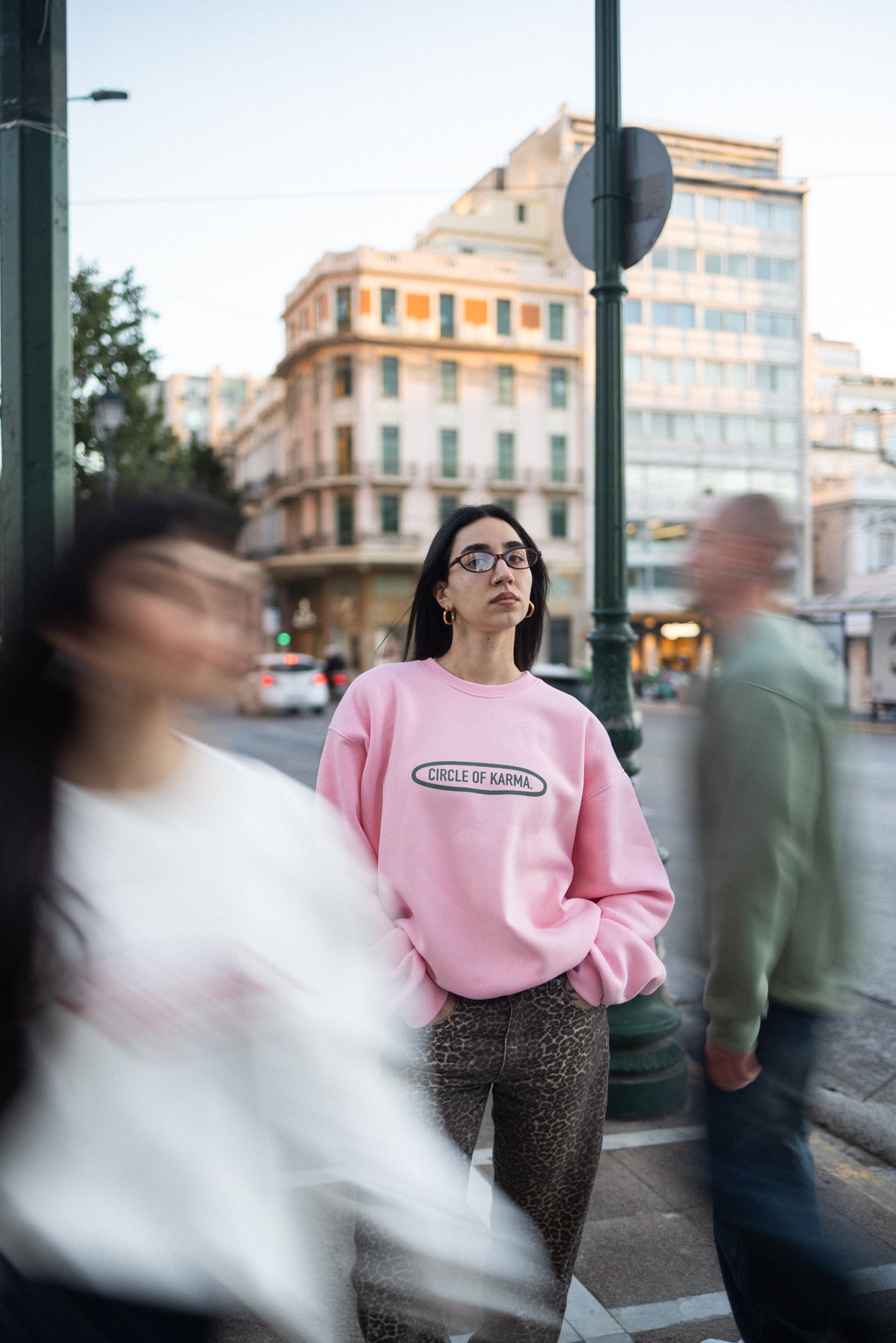 Vintage crewneck pink