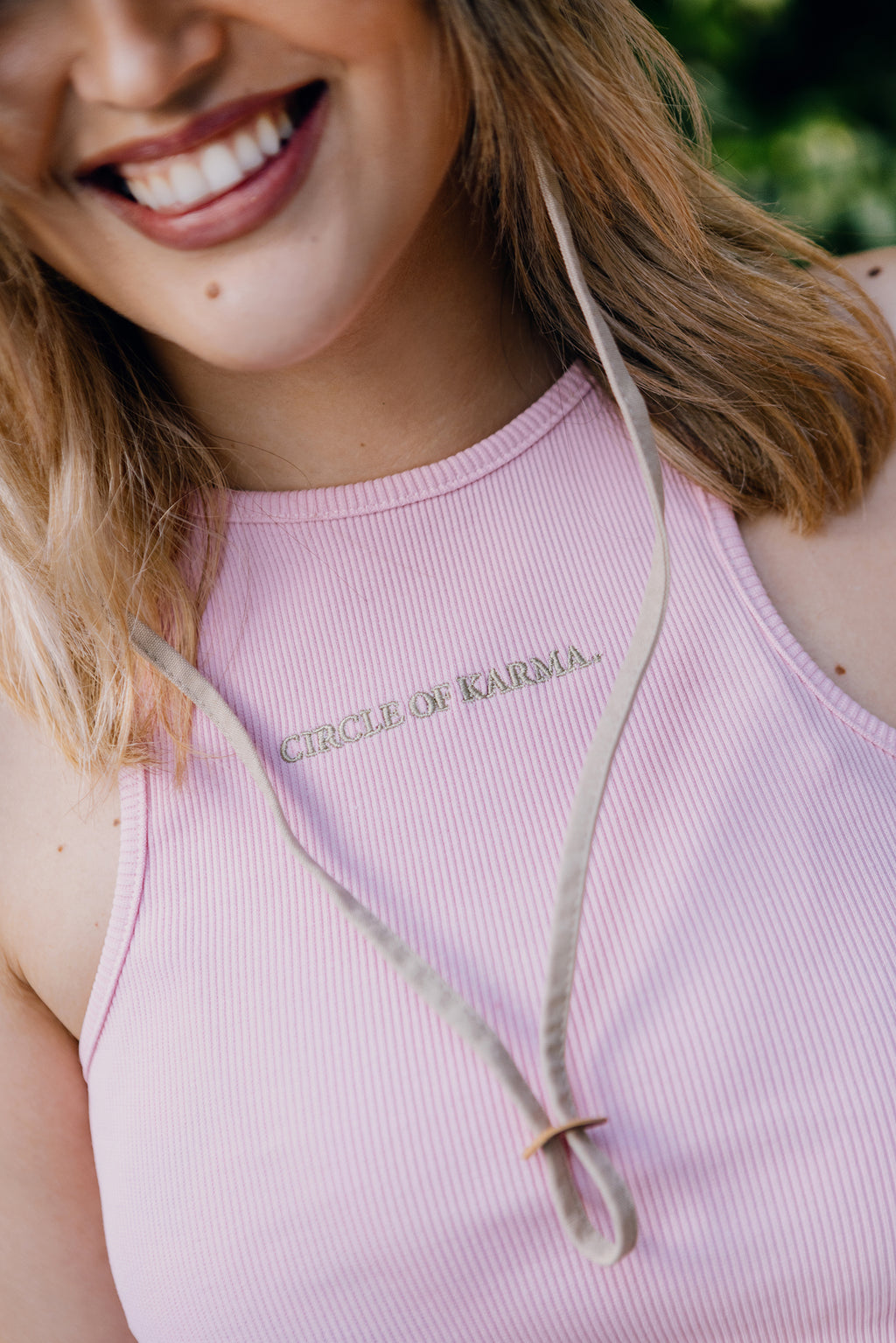 Crop top pink