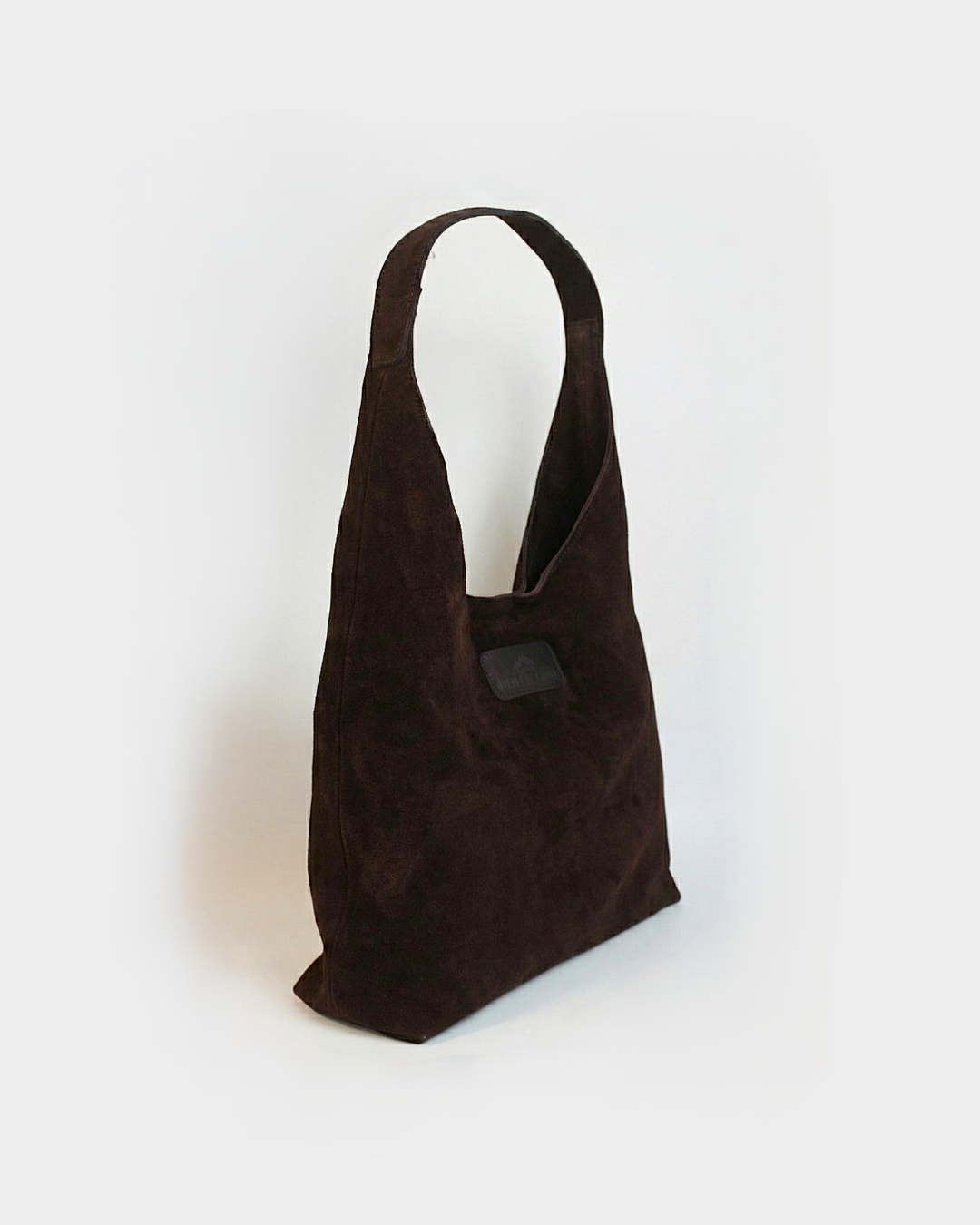 SHOULDER SUEDE BAG BROWN