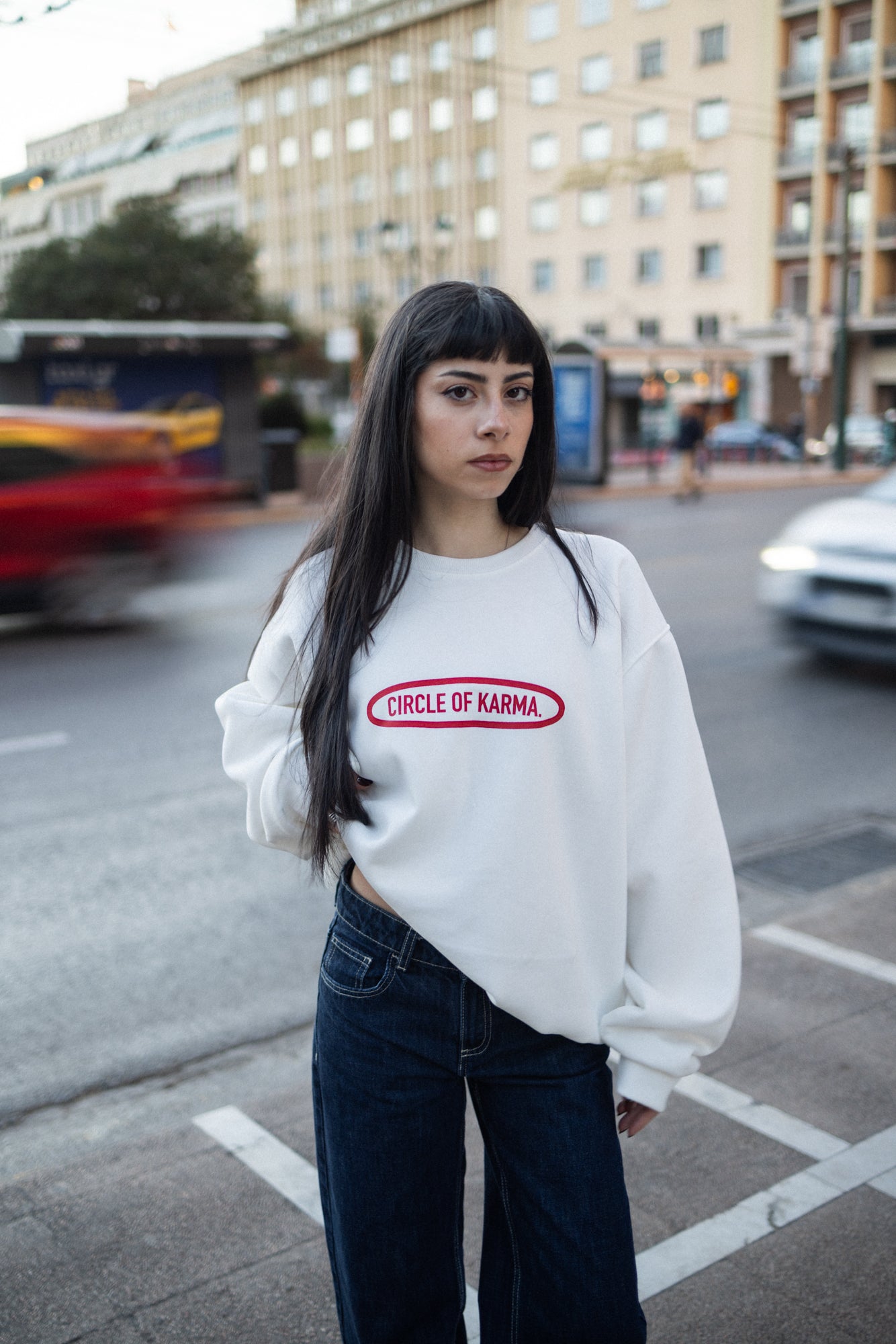 Vintage crewneck white