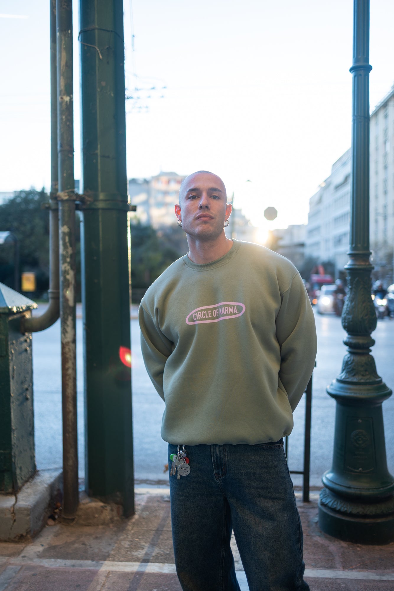 Vintage crewneck pistachio