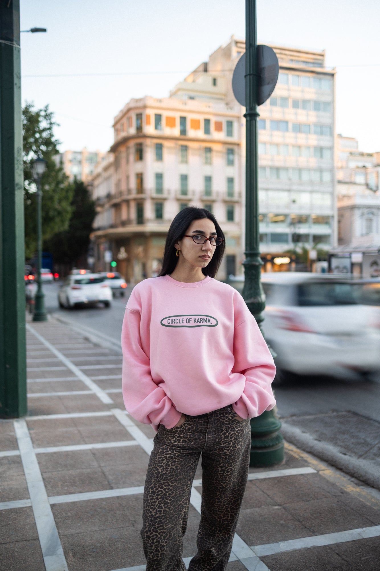 Vintage crewneck pink