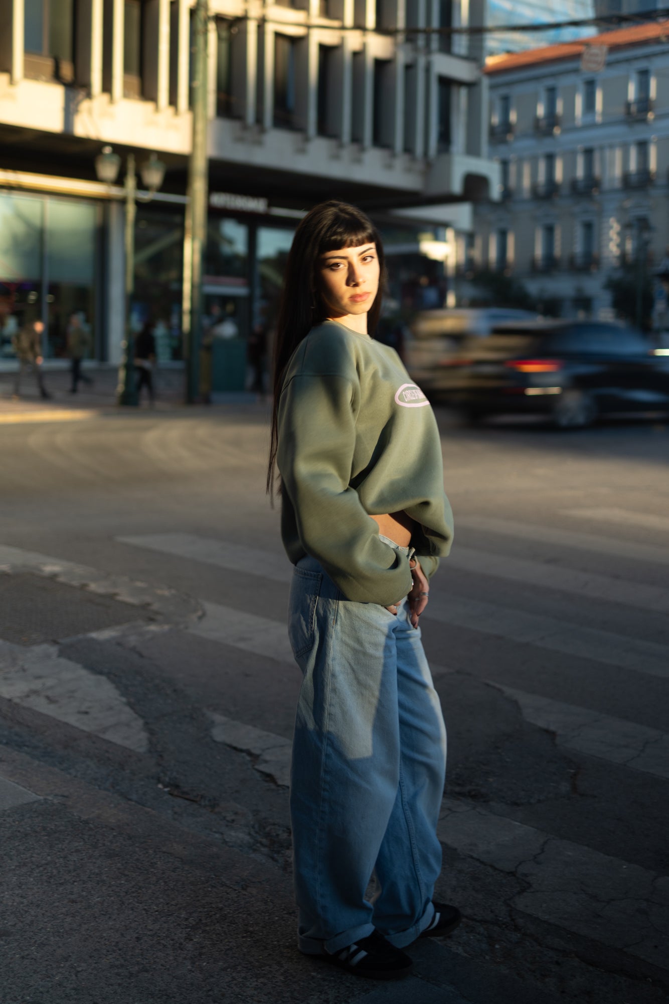 Vintage crewneck pistachio