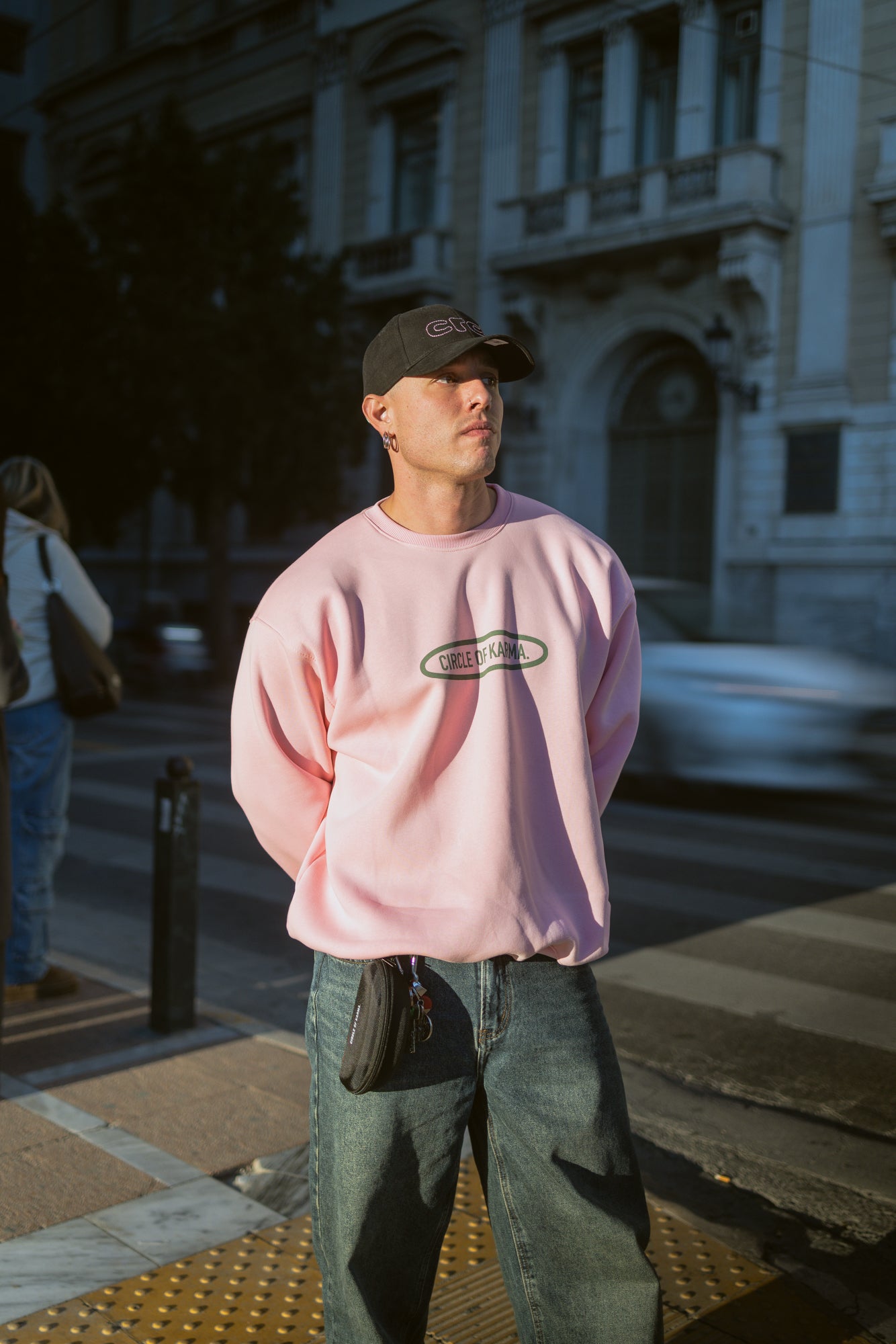 Vintage crewneck pink