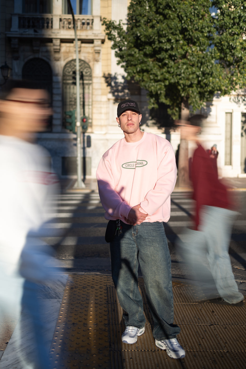Vintage crewneck pink