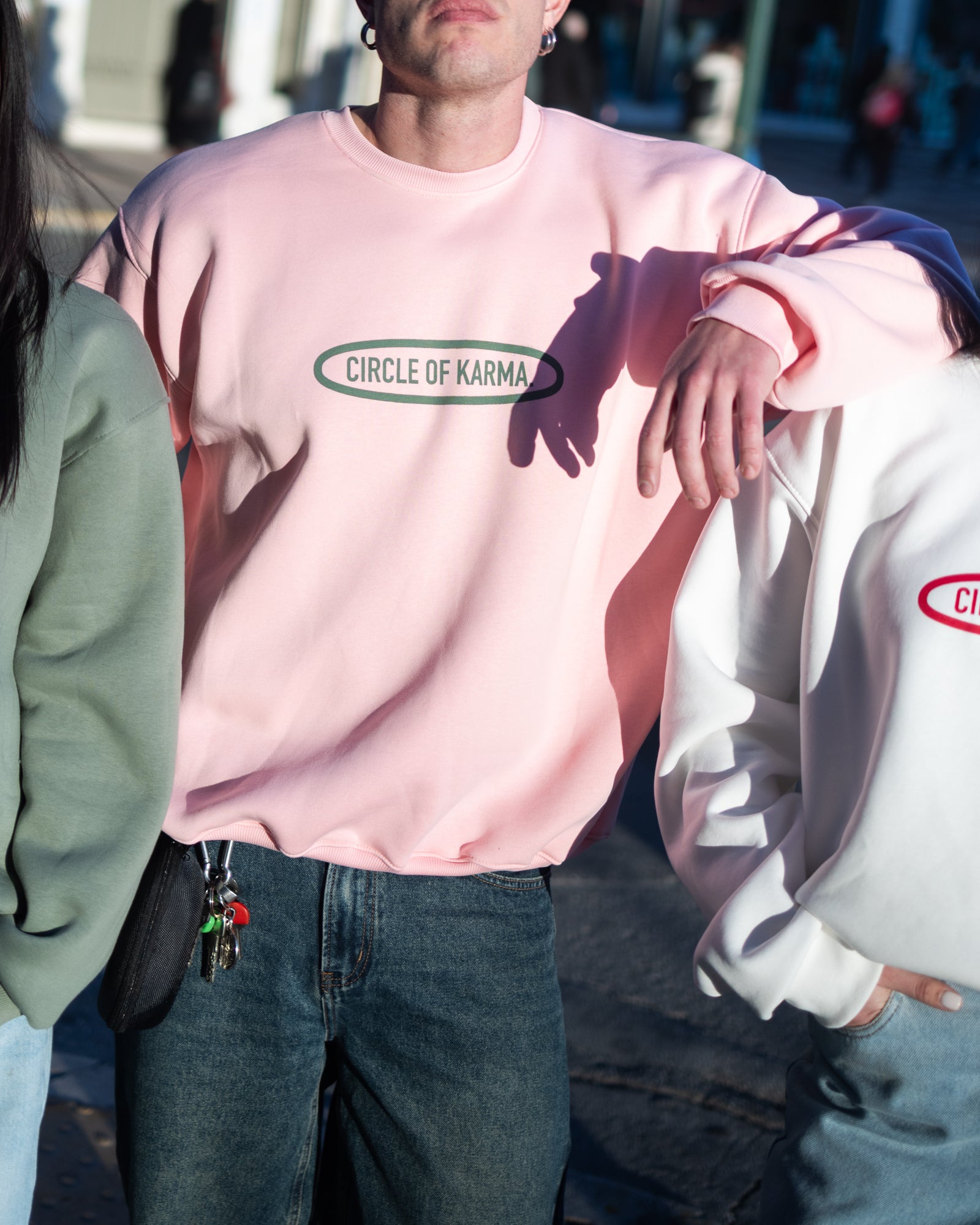 Vintage crewneck pink