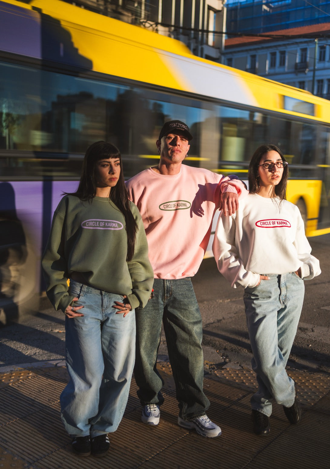 Vintage crewneck pink