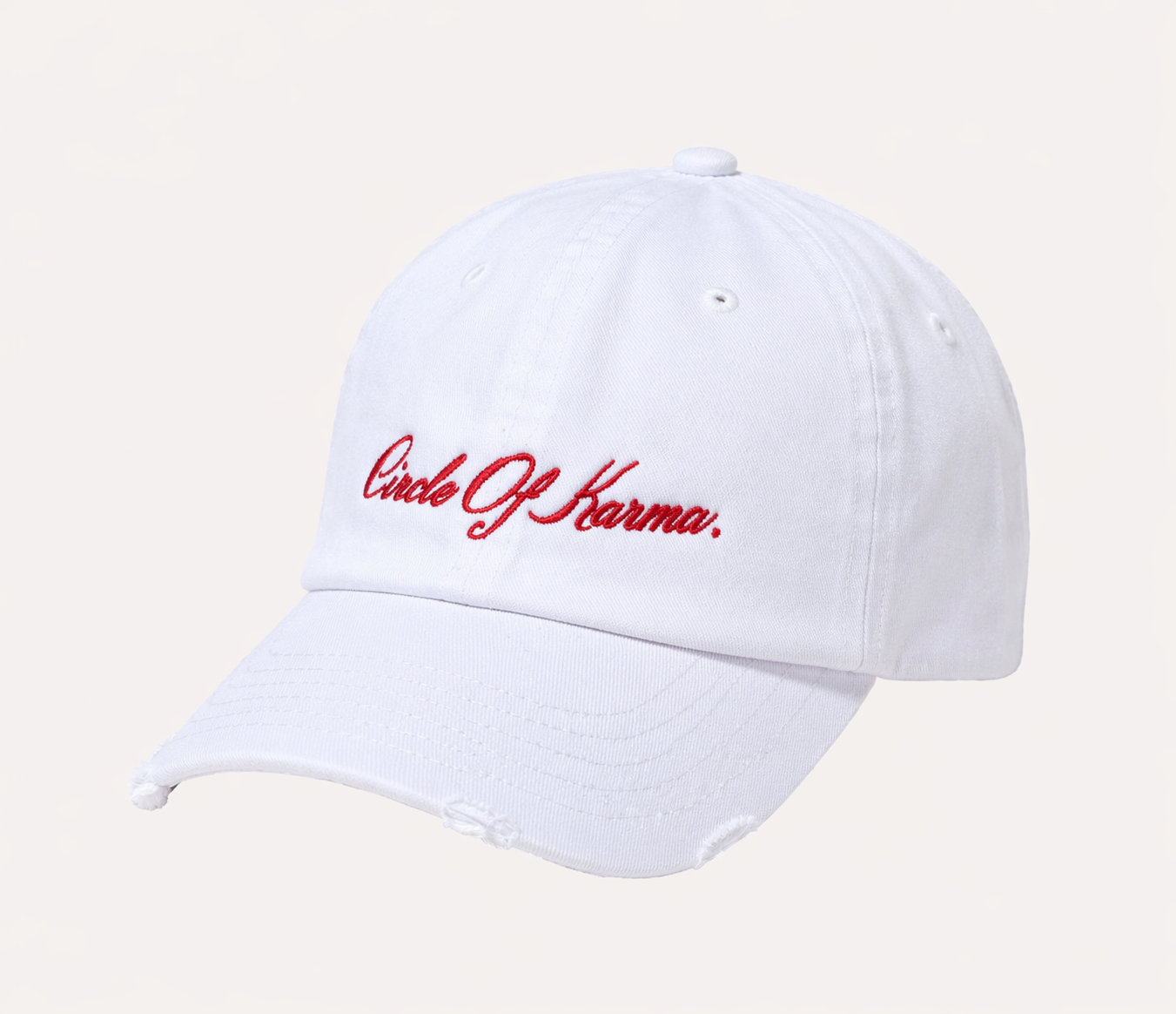 Circle of karma white hat