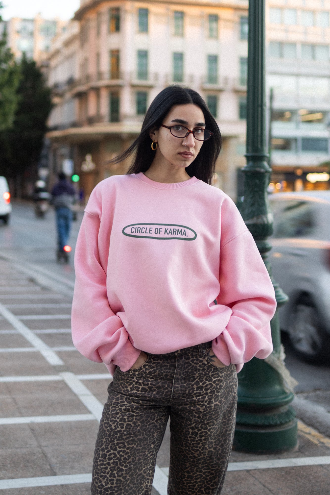 Vintage crewneck pink