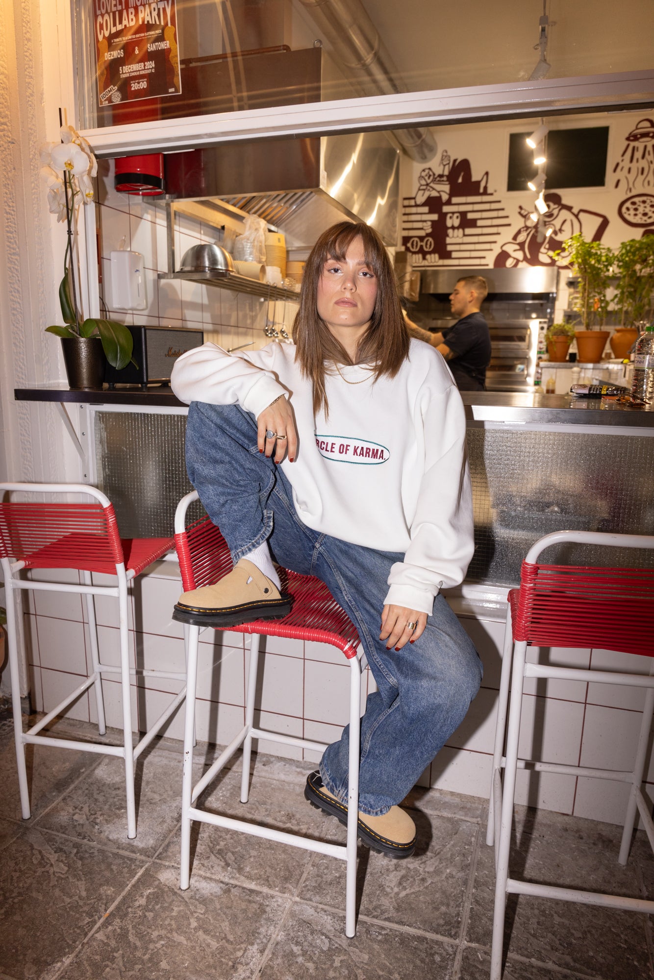 Vintage Crewneck White