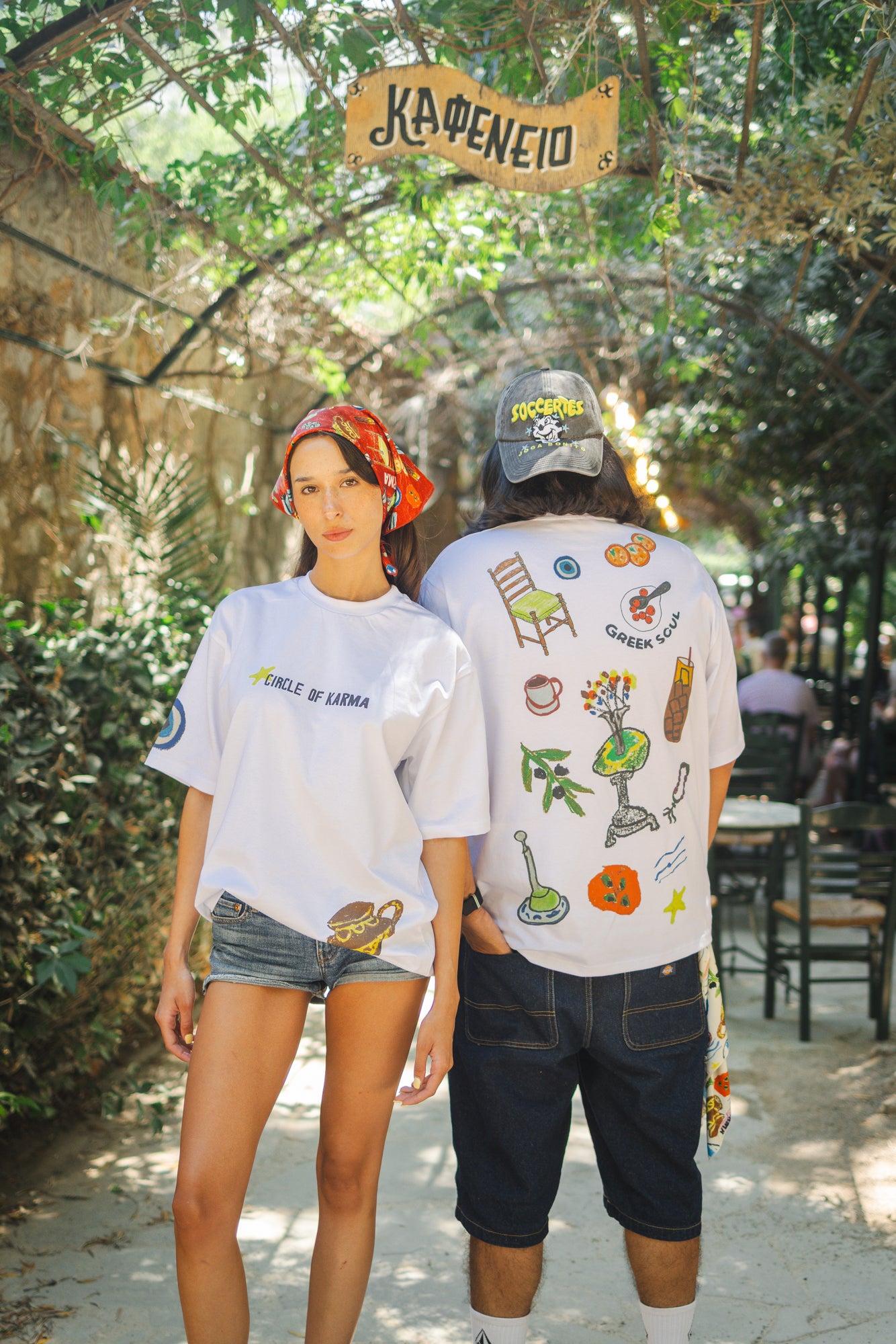 Greek soul t-shirt