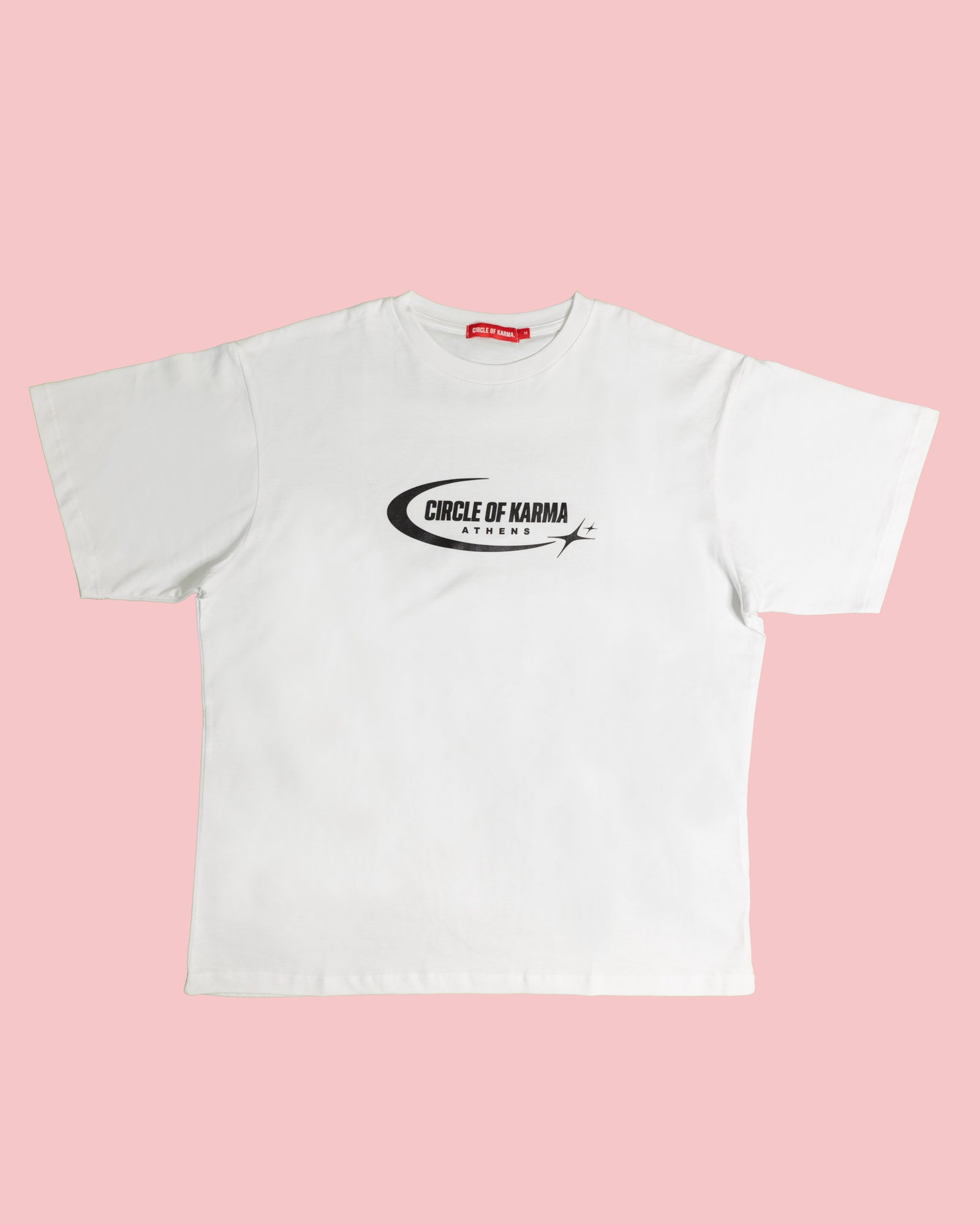 Circle of karma Ath T-shirt White