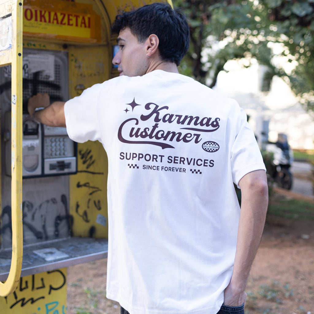 Karmas customer t-shirt