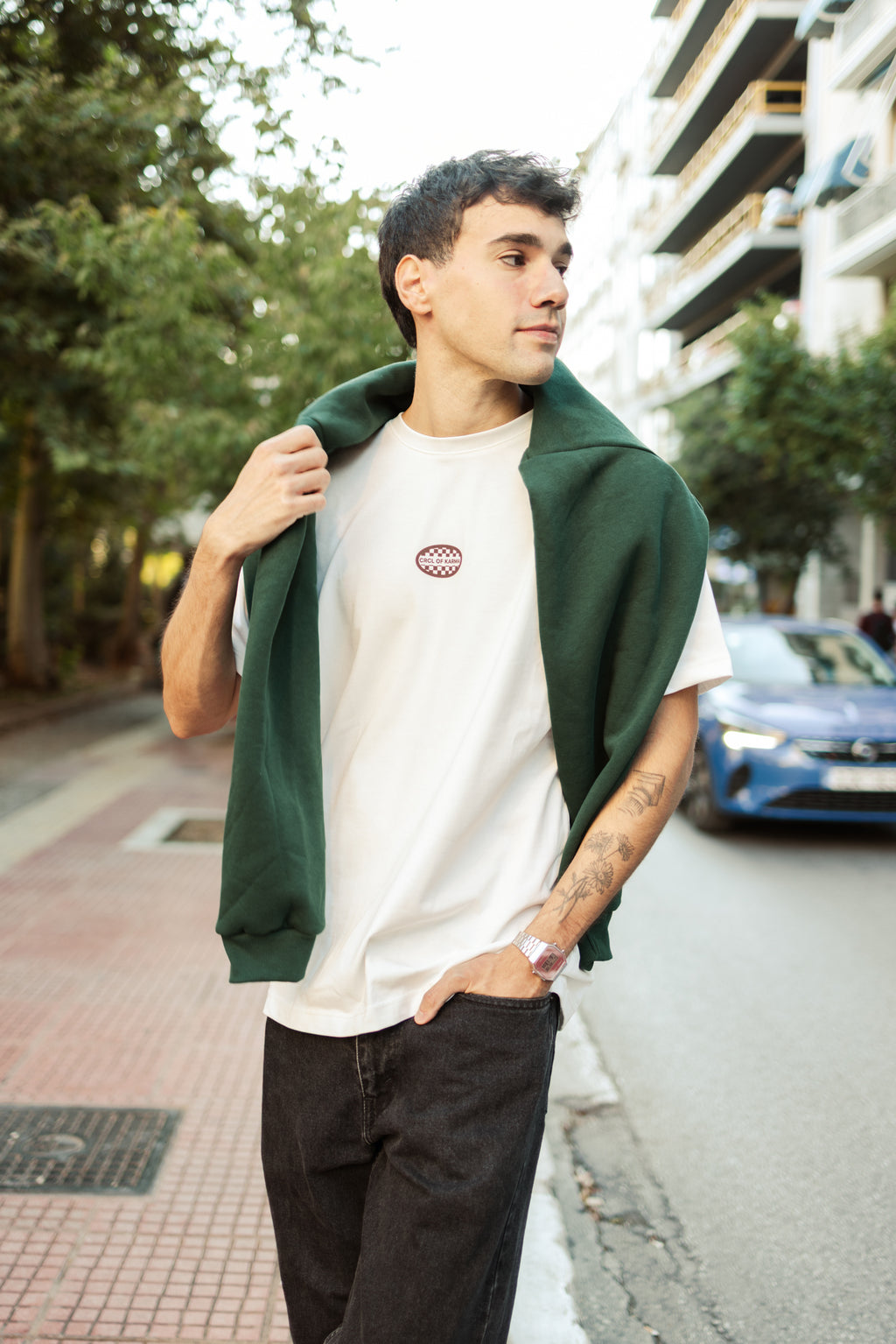 Karmas customer t-shirt