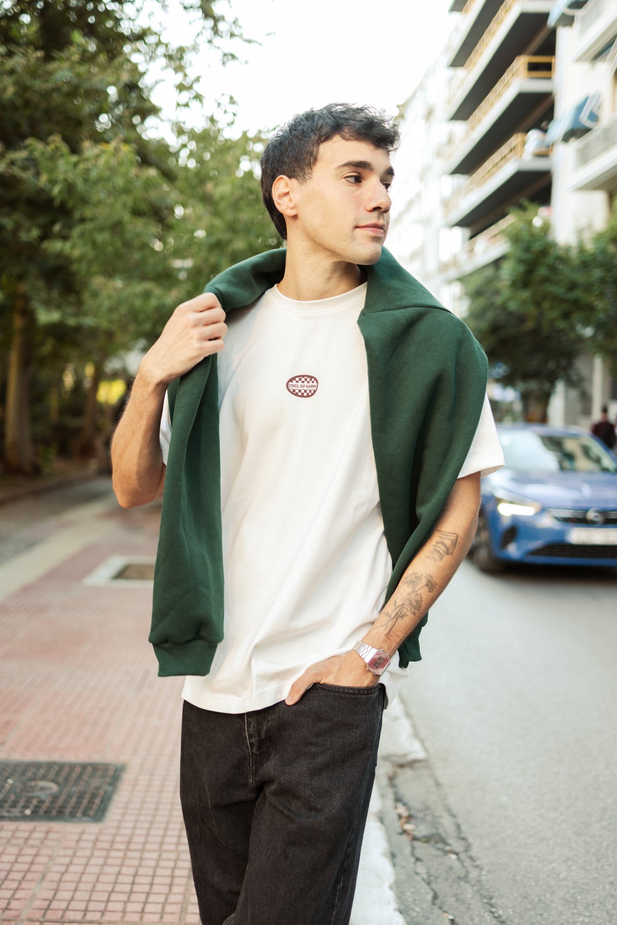 Karmas customer t-shirt