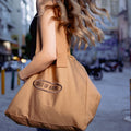 Classic brown tote bag