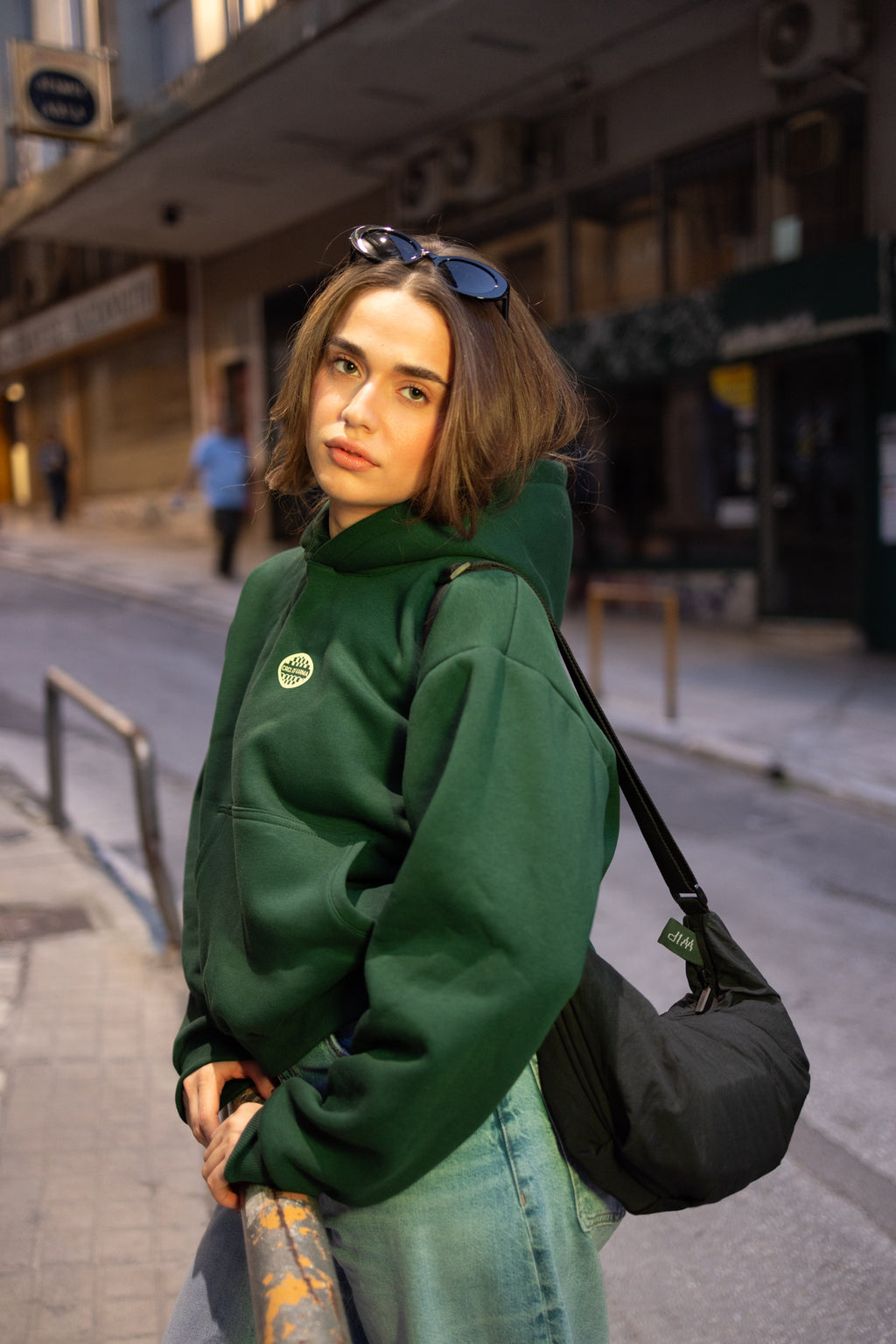 Karmas customer hoodie
