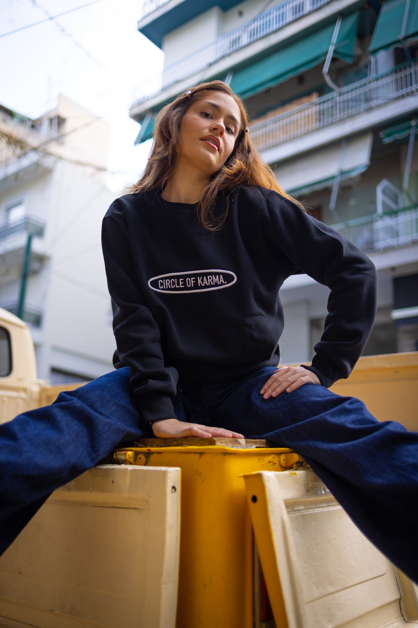 Circle of karma Crewneck