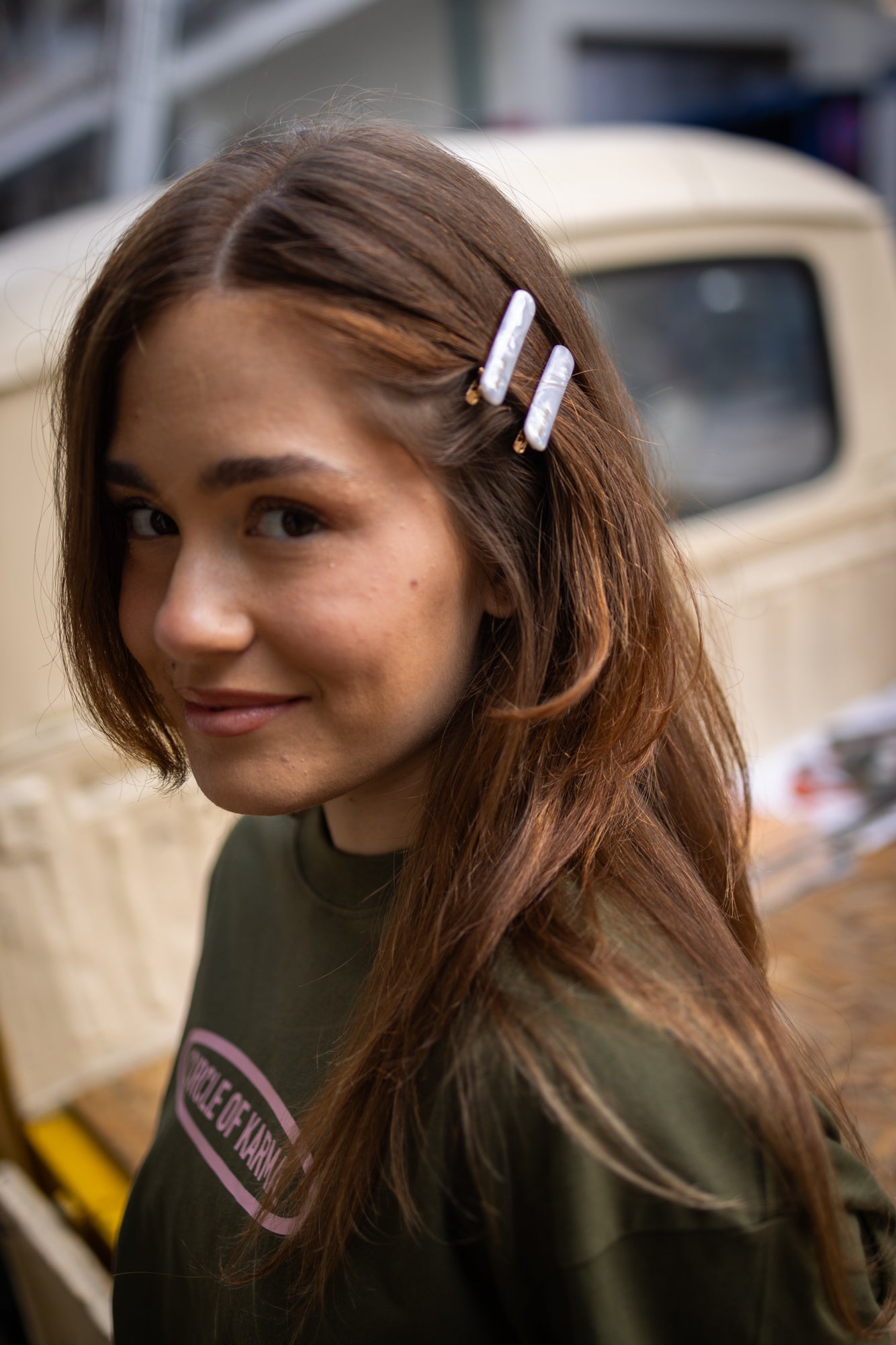 Circle Of Karma Hair clips