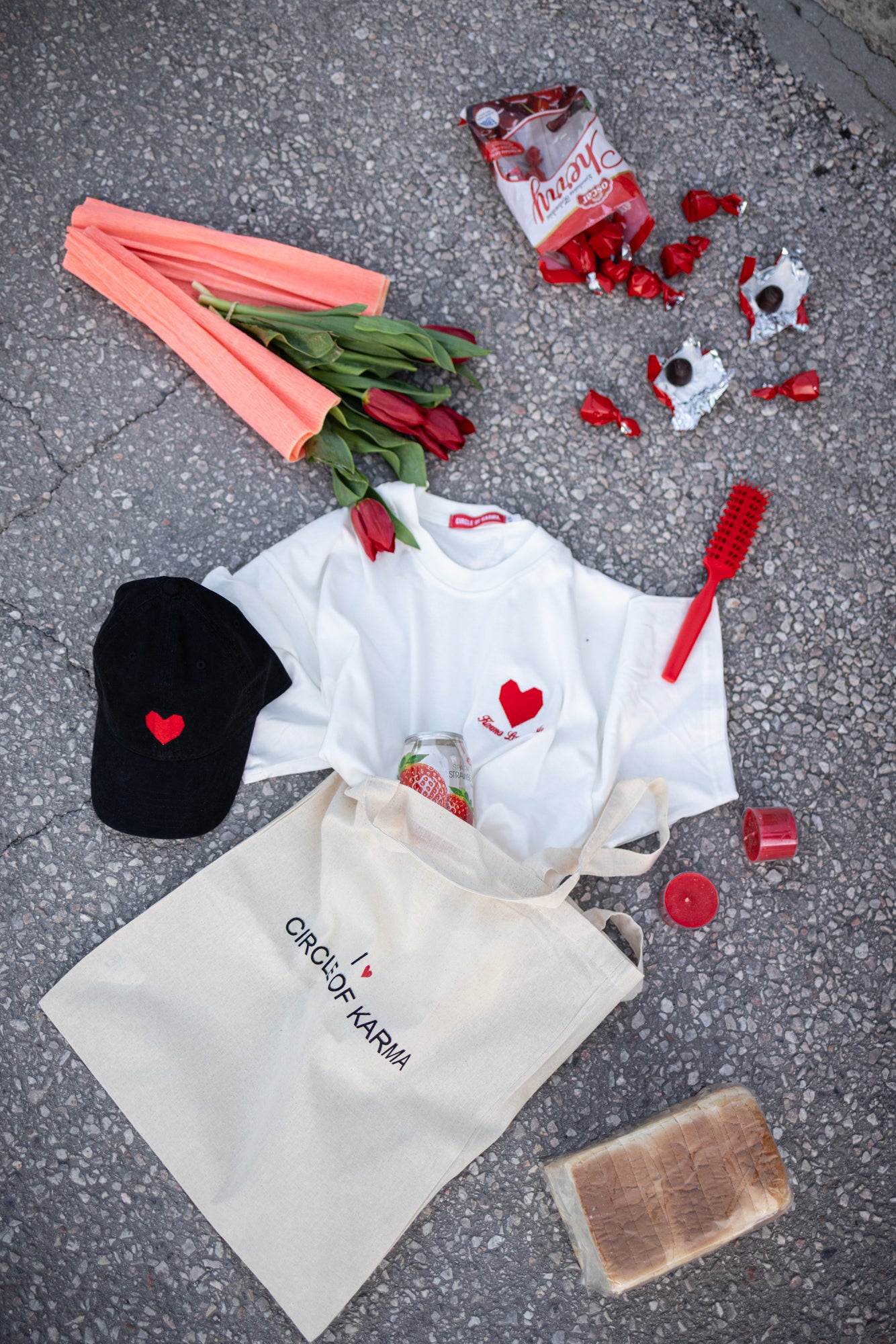 Karma loves me t-shirt