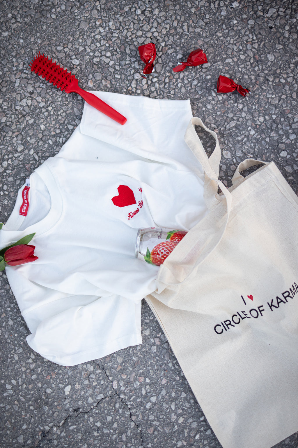 Karma loves me t-shirt