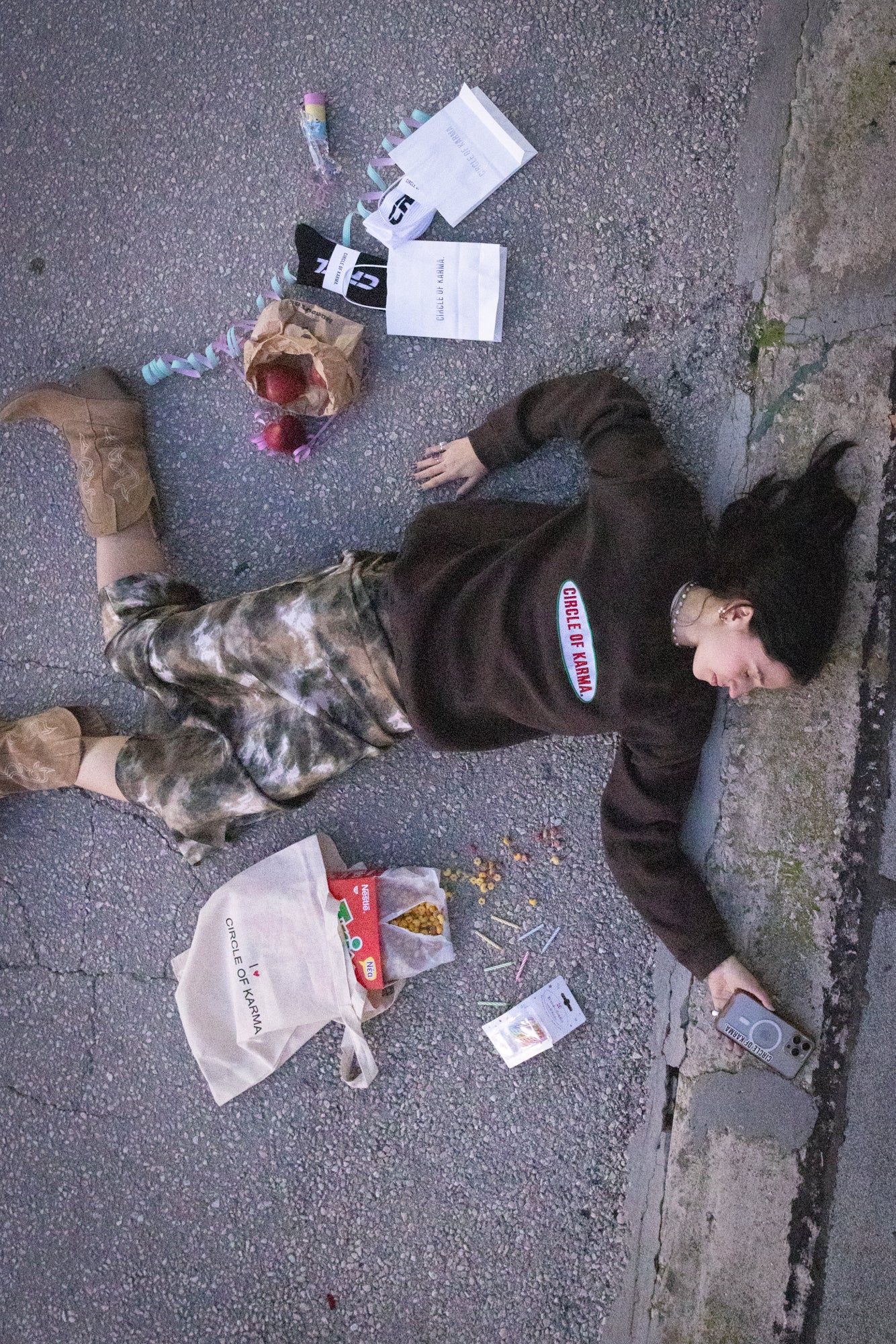 Vintage crewneck brown