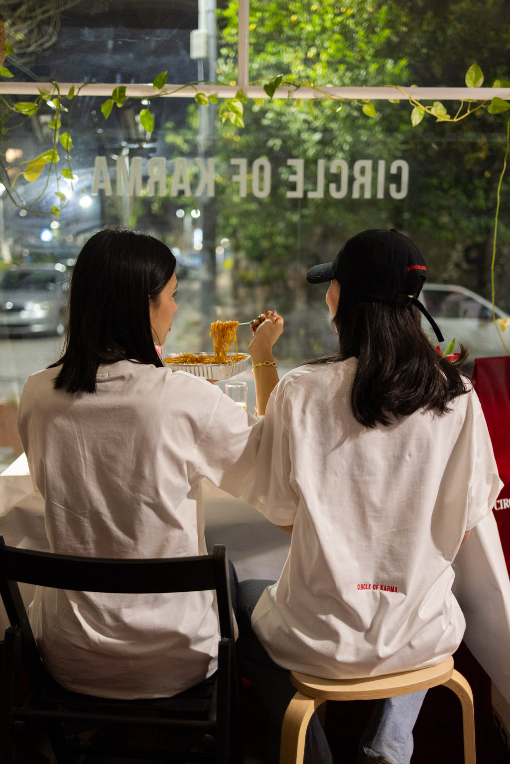 Karma loves me t-shirt