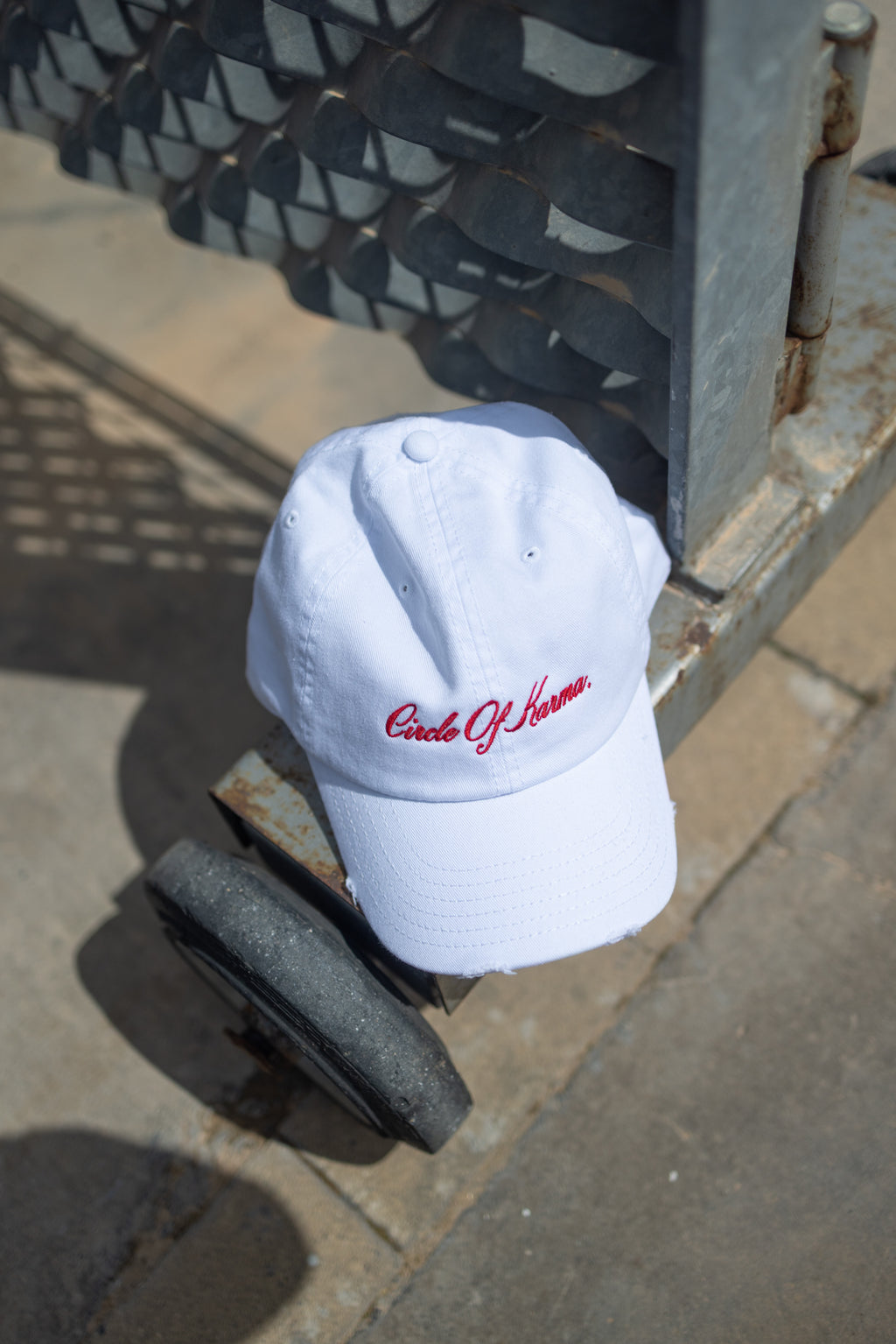Circle of karma white hat
