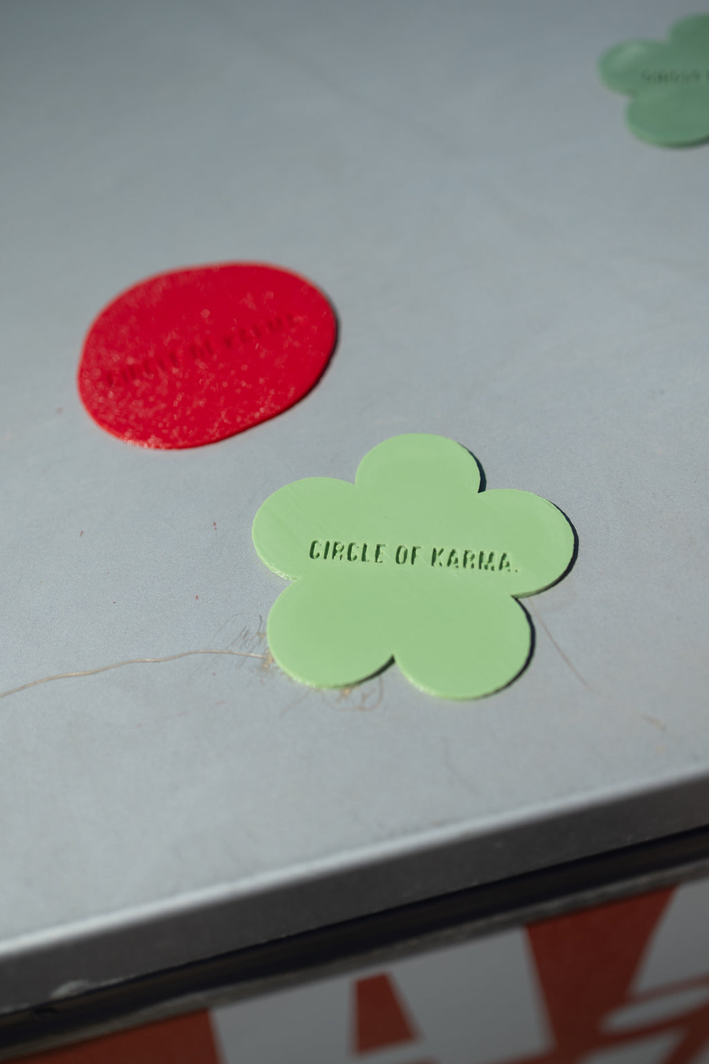 Coasters for good karma