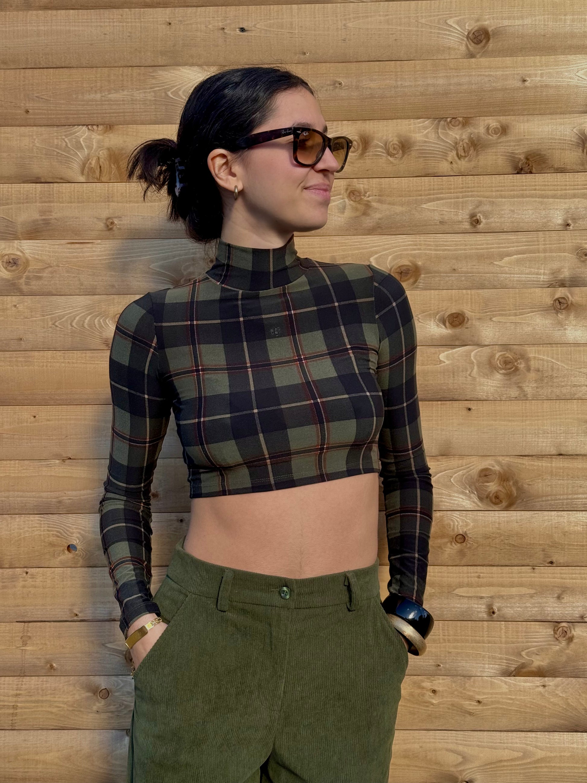 Checkers Crop top