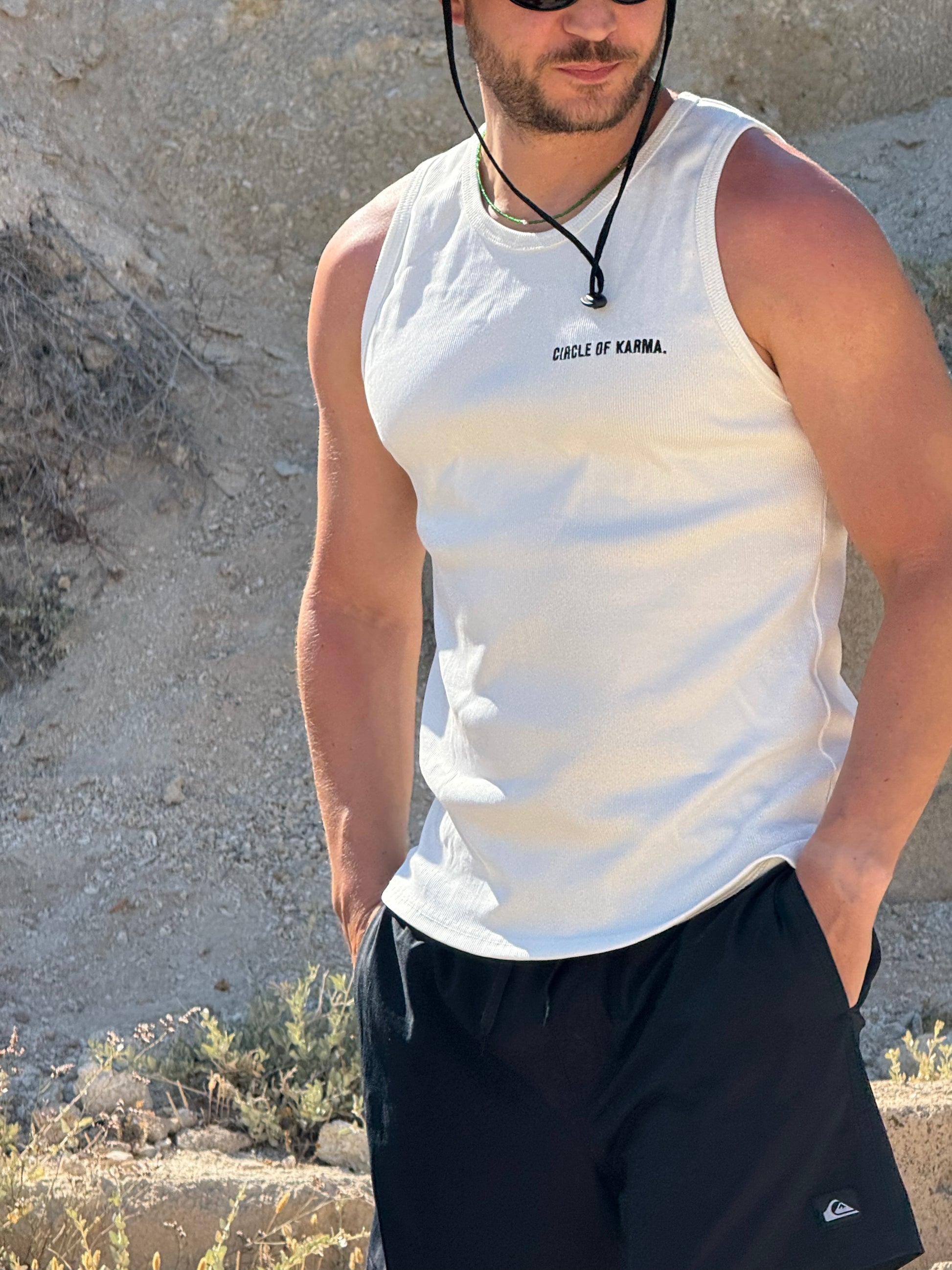Tank top white