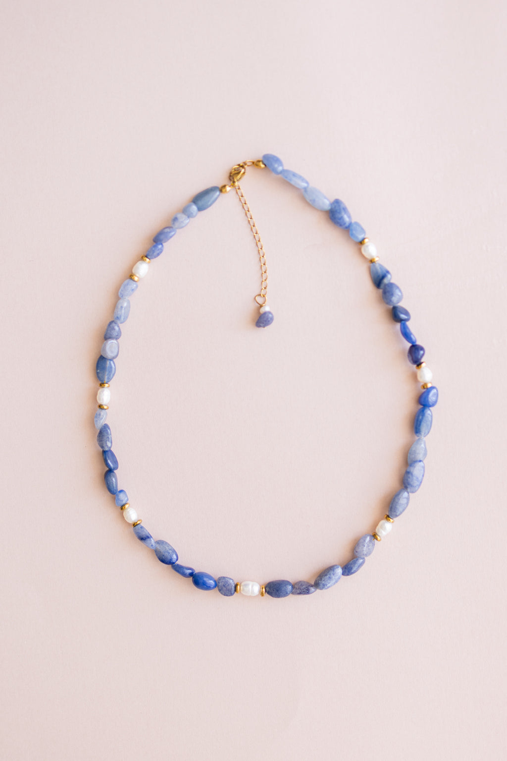 Blue  aventurine necklace
