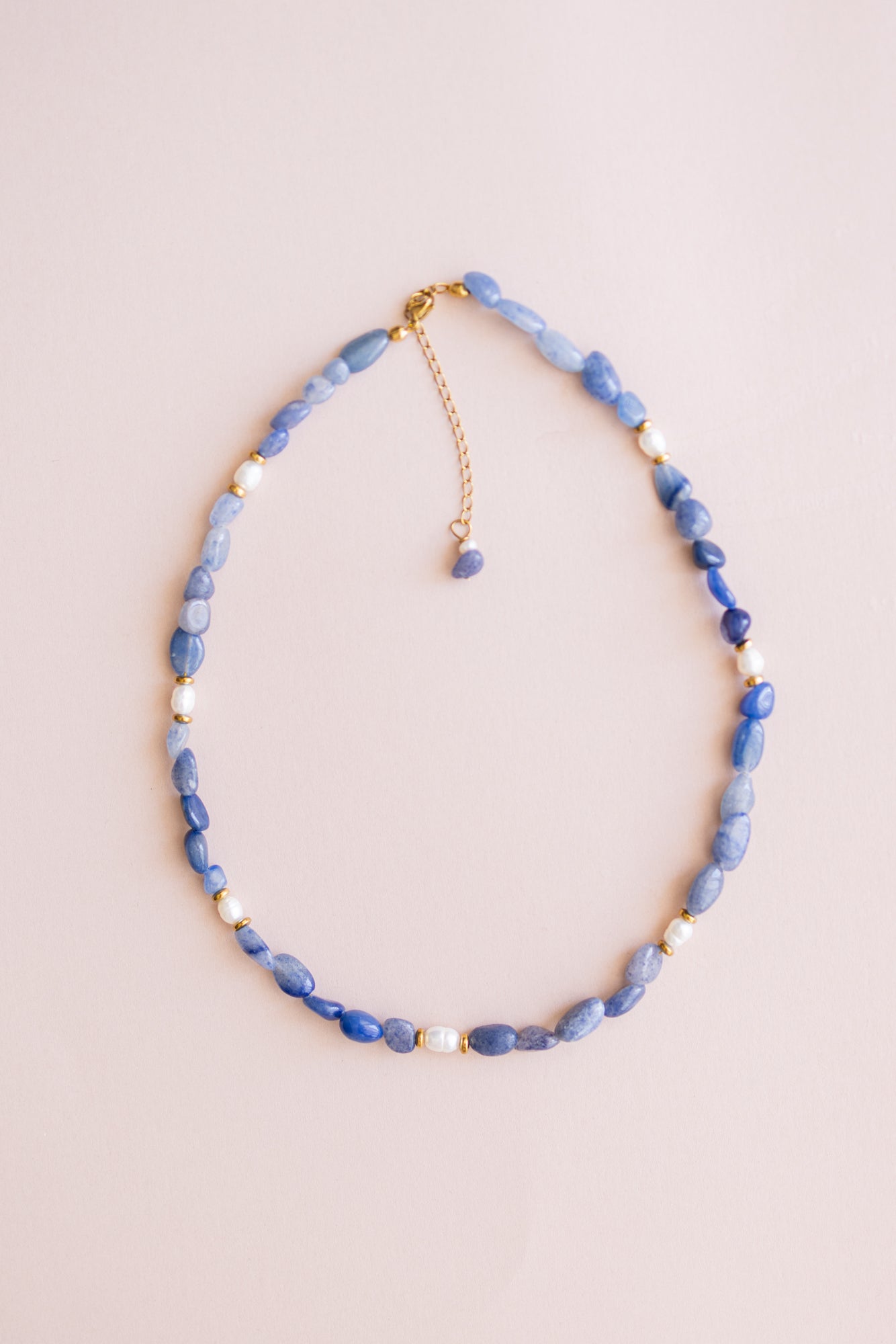 Blue  aventurine necklace