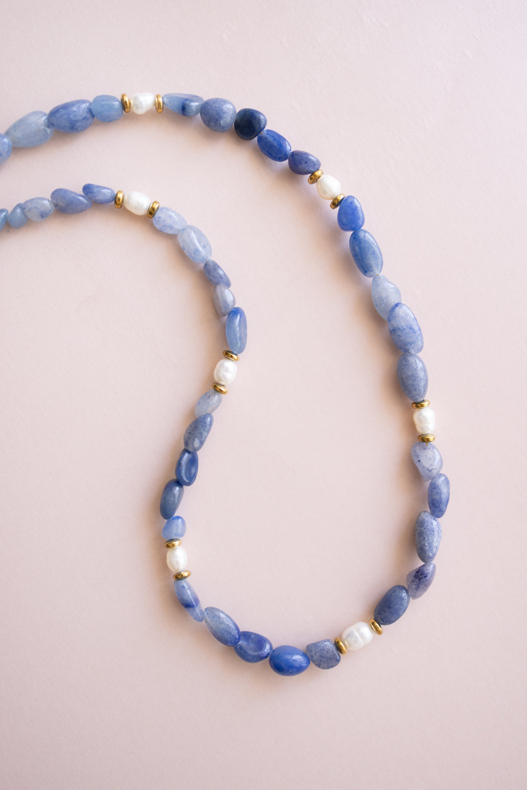 Blue  aventurine necklace