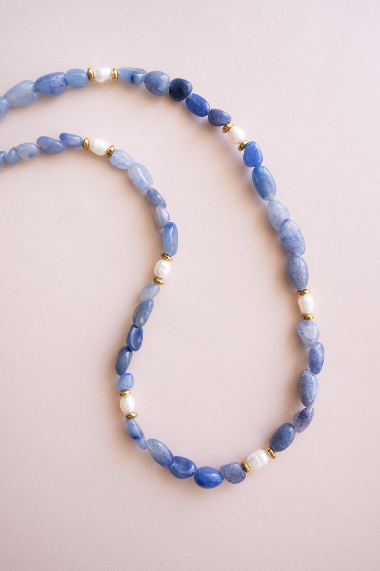 Blue  aventurine necklace