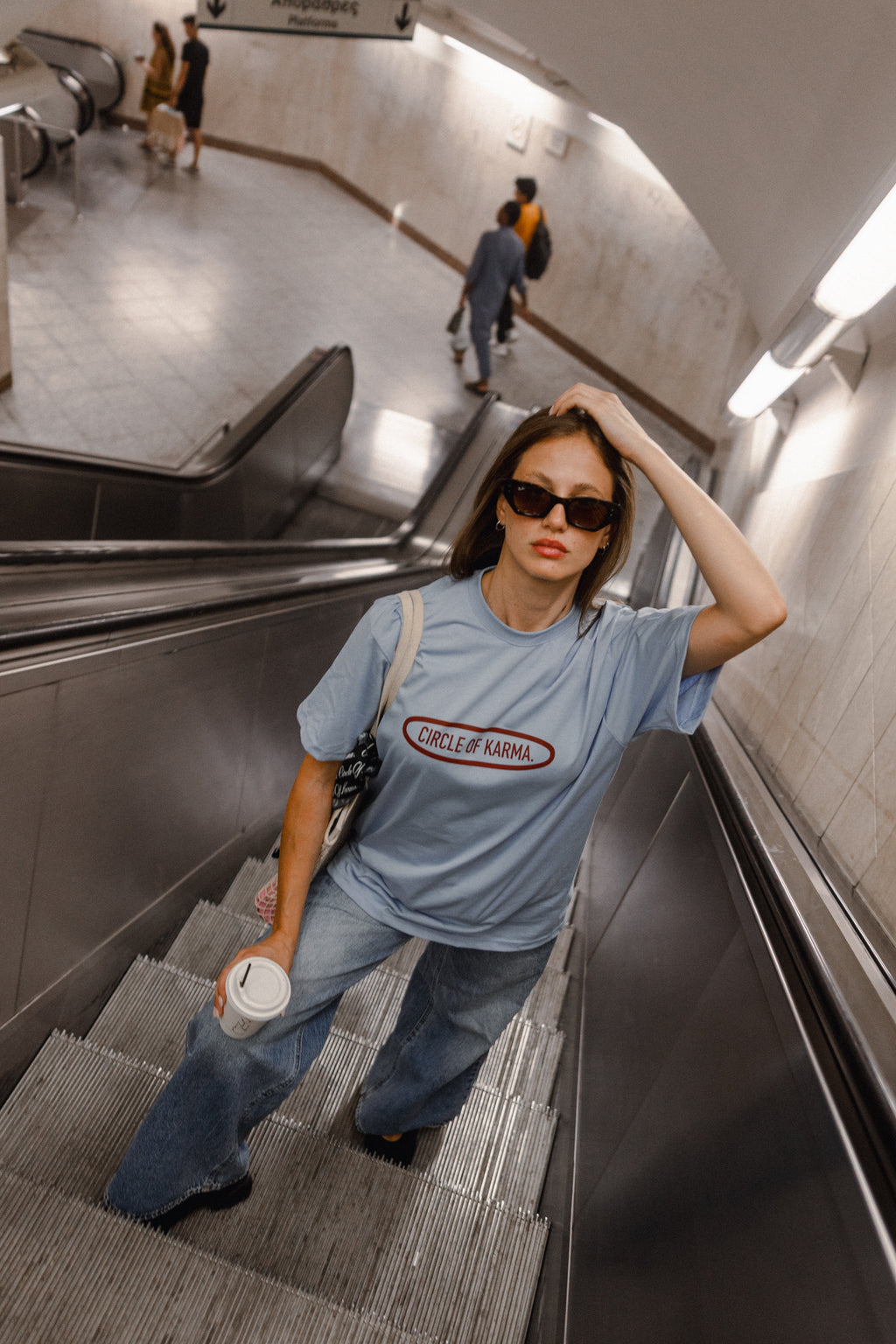 Classic blue t-shirt
