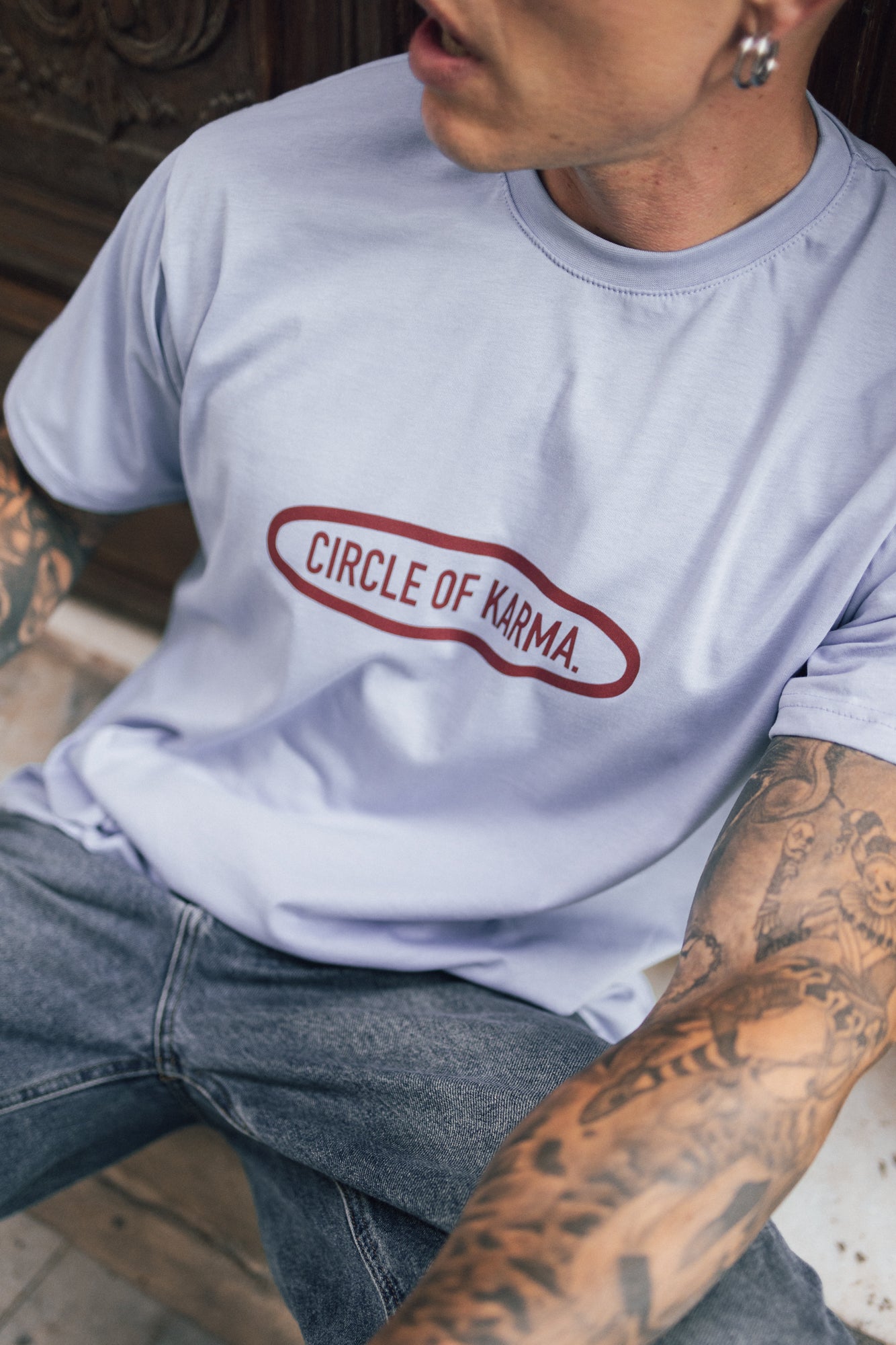 Classic blue t-shirt
