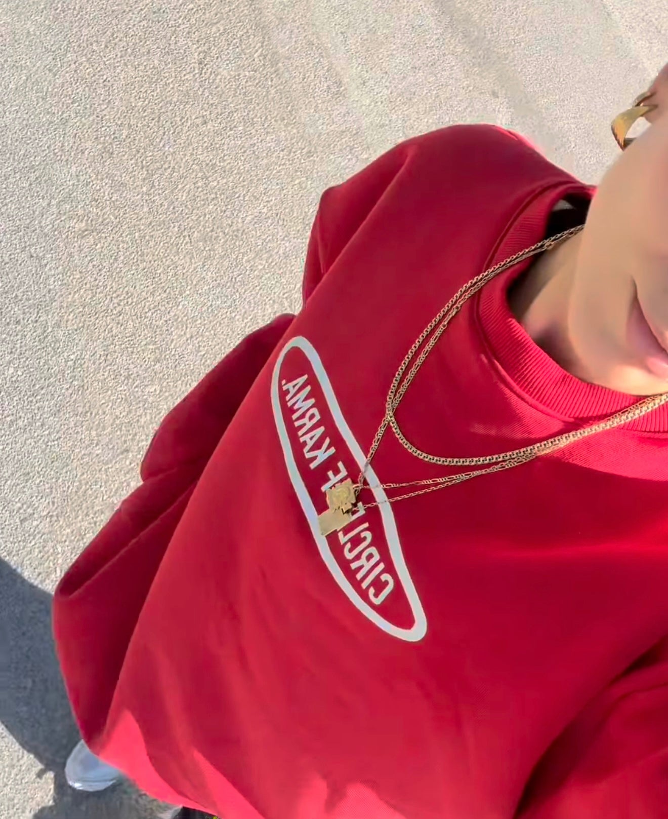 Classic Red Crewneck
