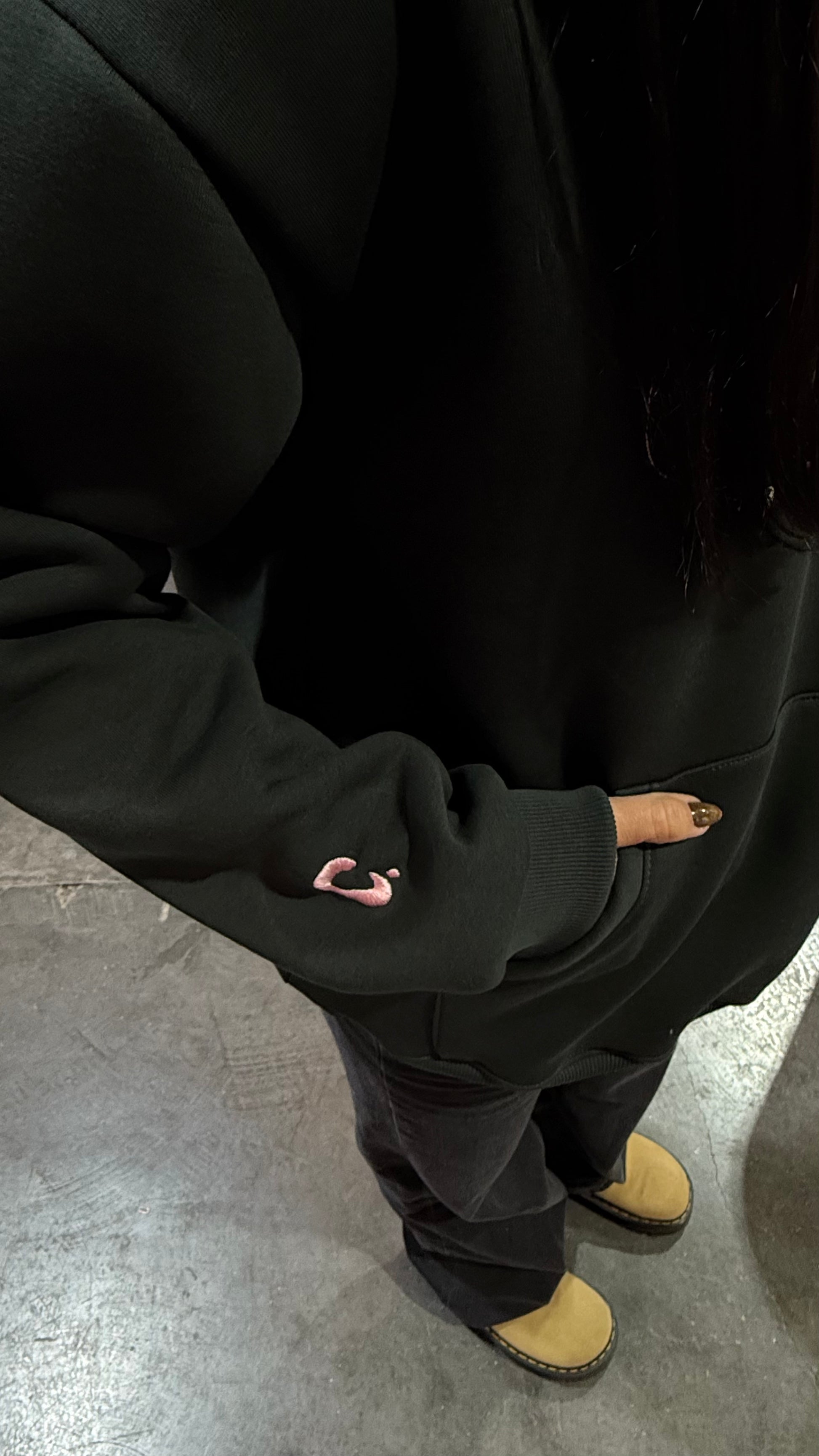 CRCL OF KARMA HOODIE CHAKI