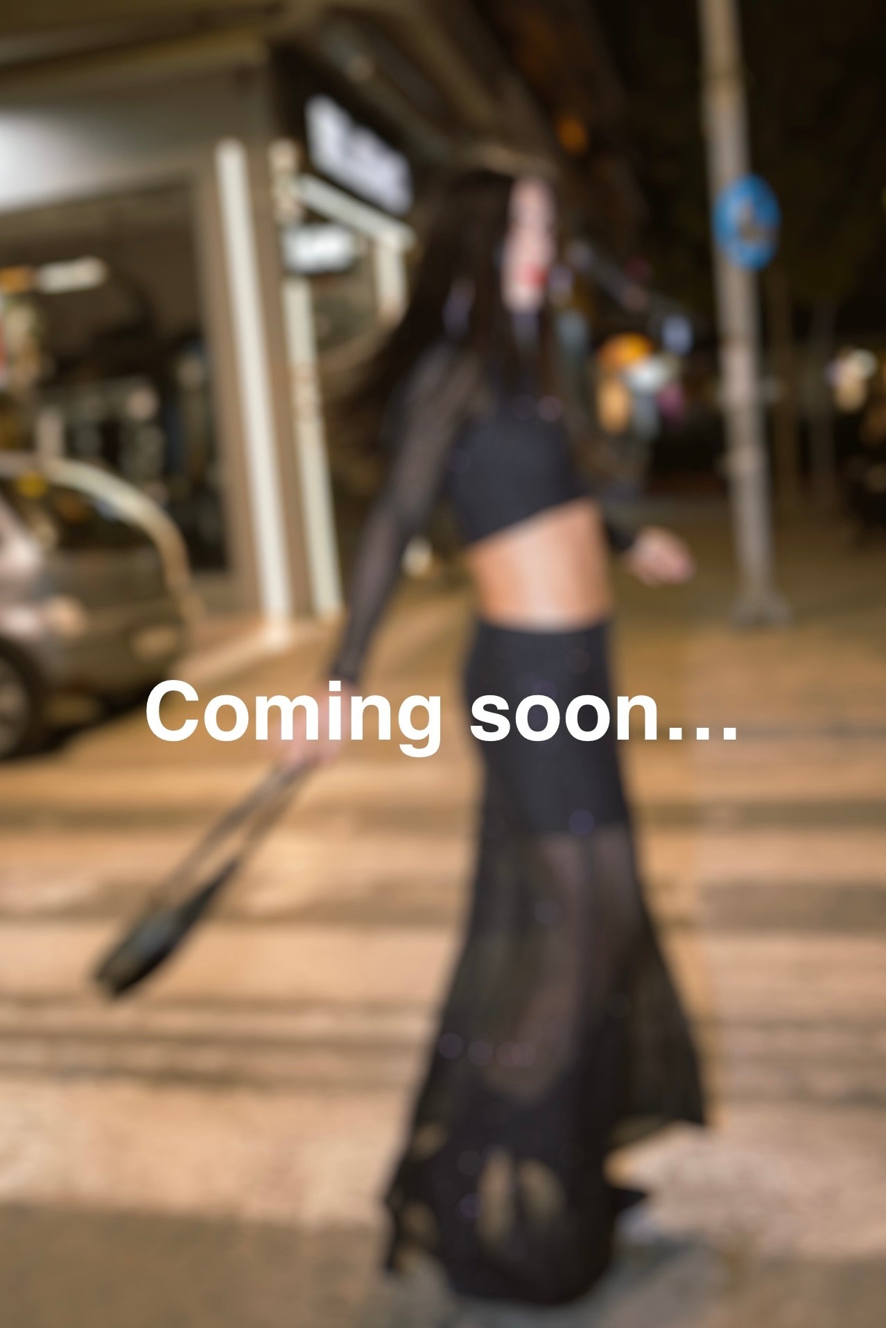 Limited edition crop top