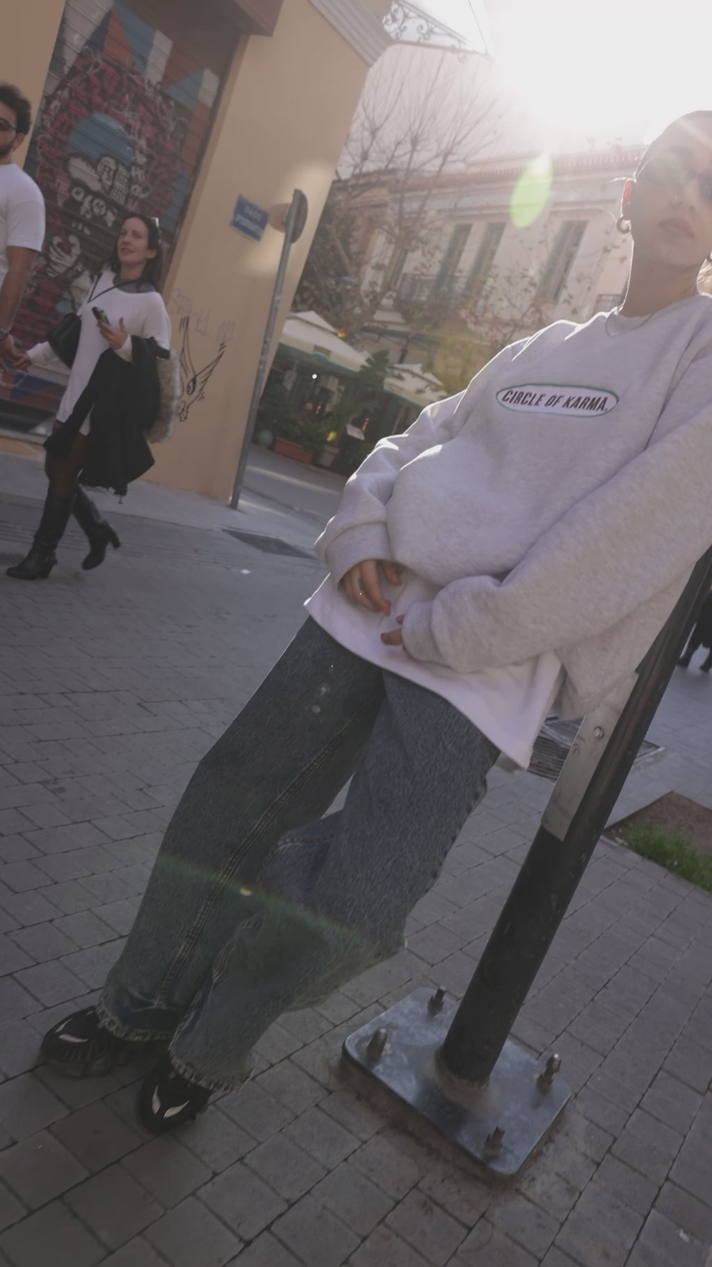 Vintage Crewneck Grey