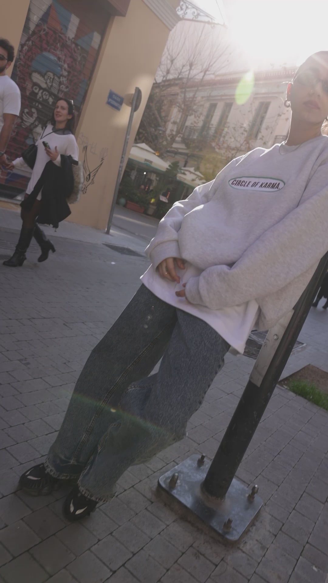 Vintage Crewneck Grey