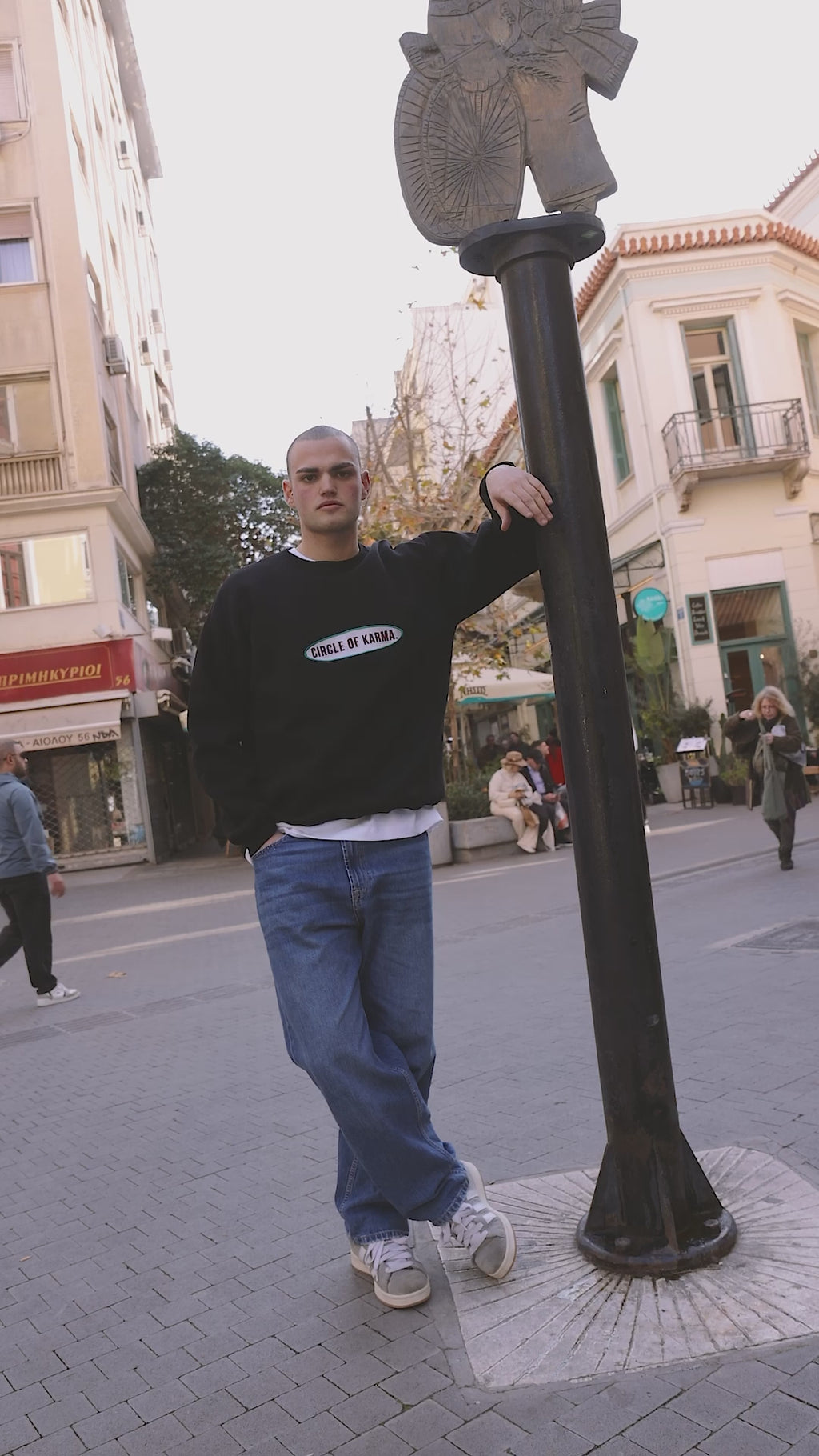 Vintage Crewneck Black