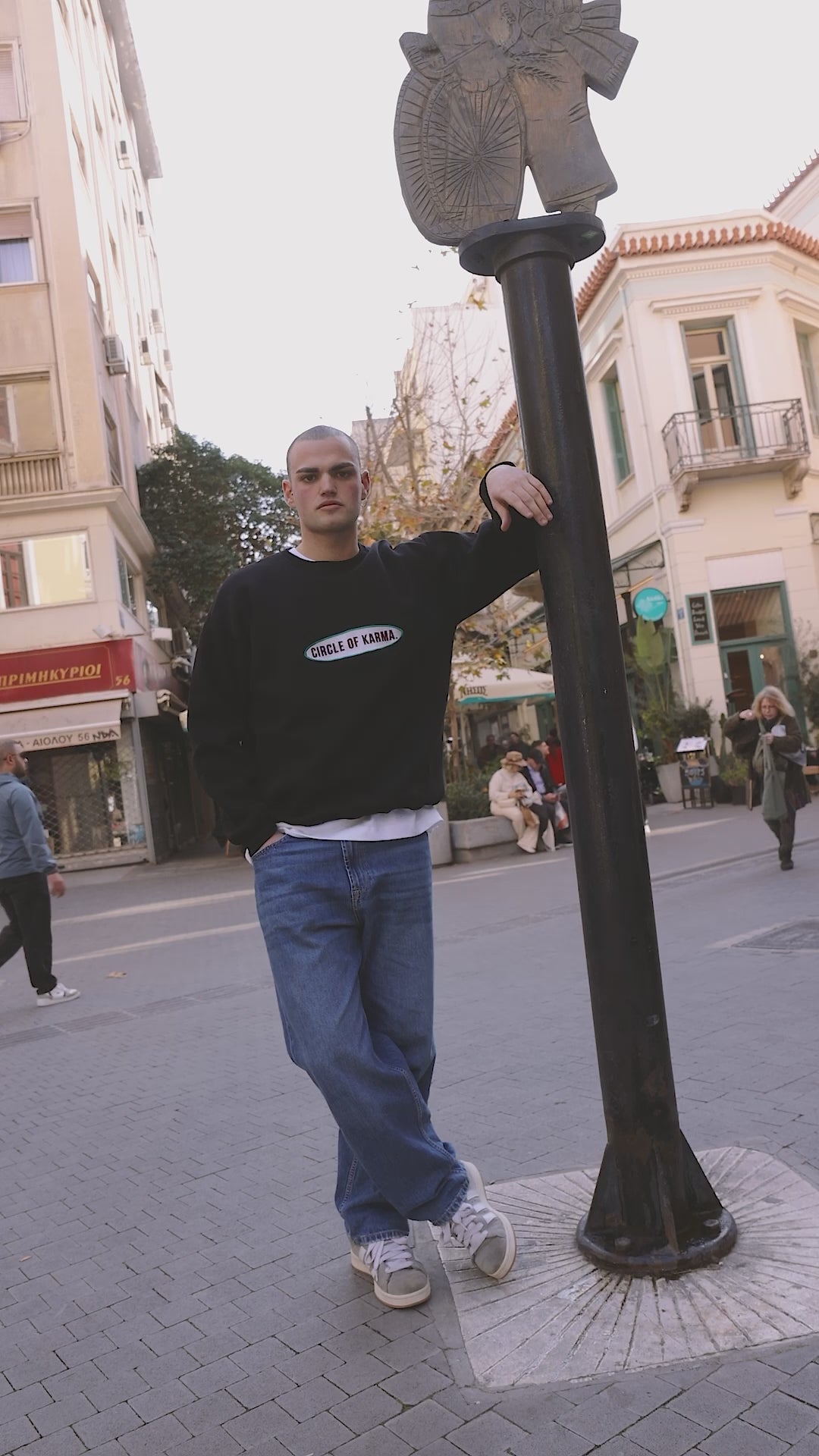 Vintage Crewneck Black
